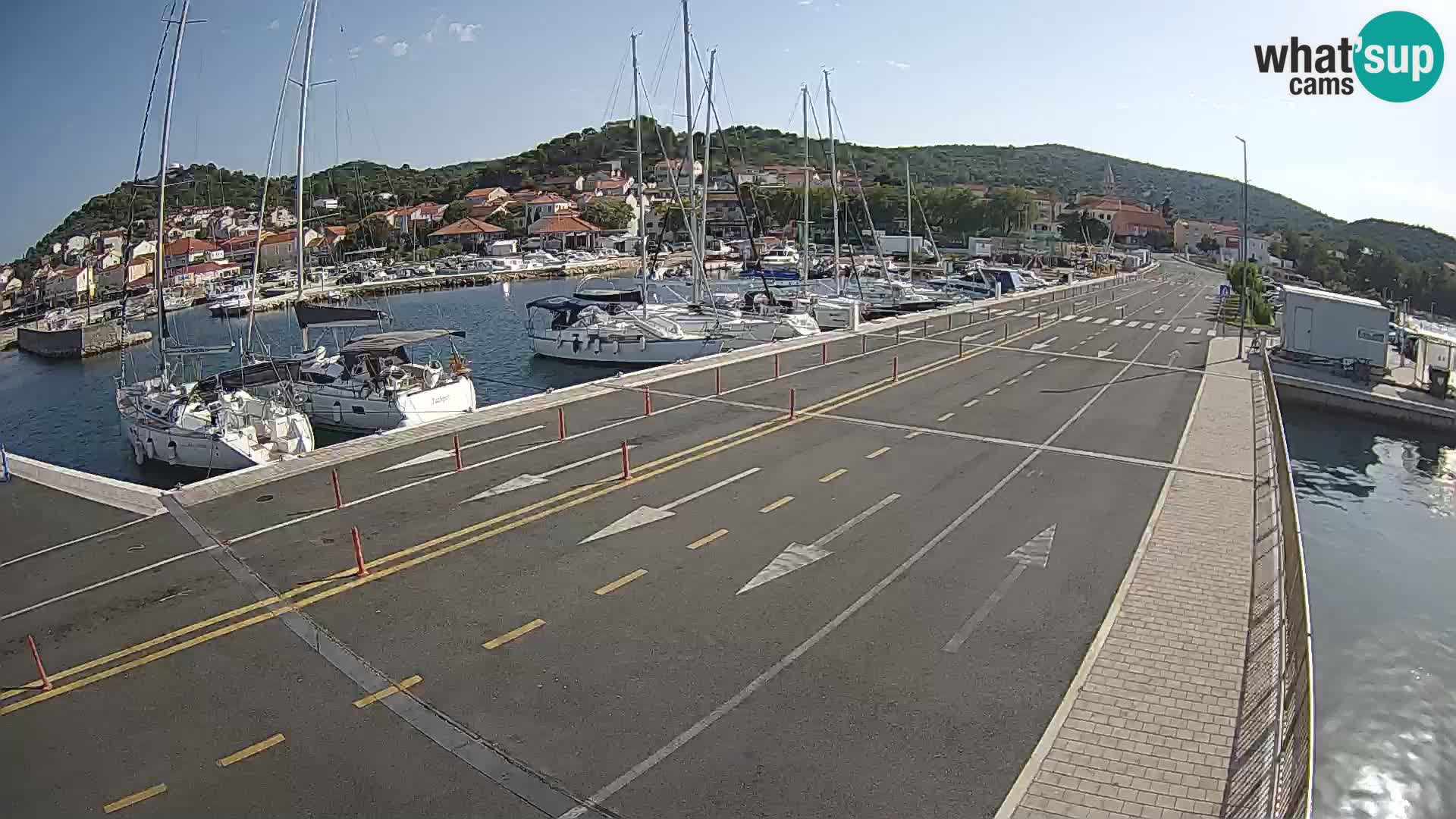Dalmatia Tkon Ferry – webcams Croatia