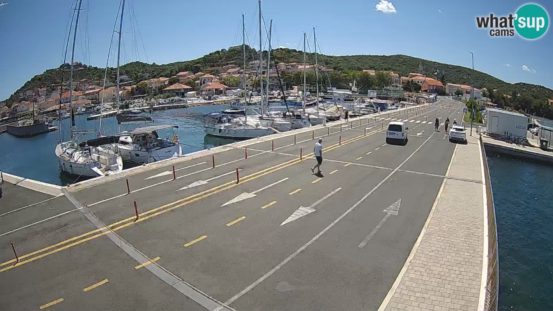 Dalmazia traghetto Tkon – webcam Croazia