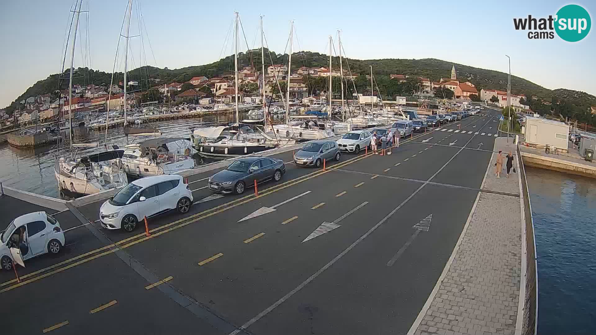 Dalmatien Tkon Fähre – Webcams Kroatien