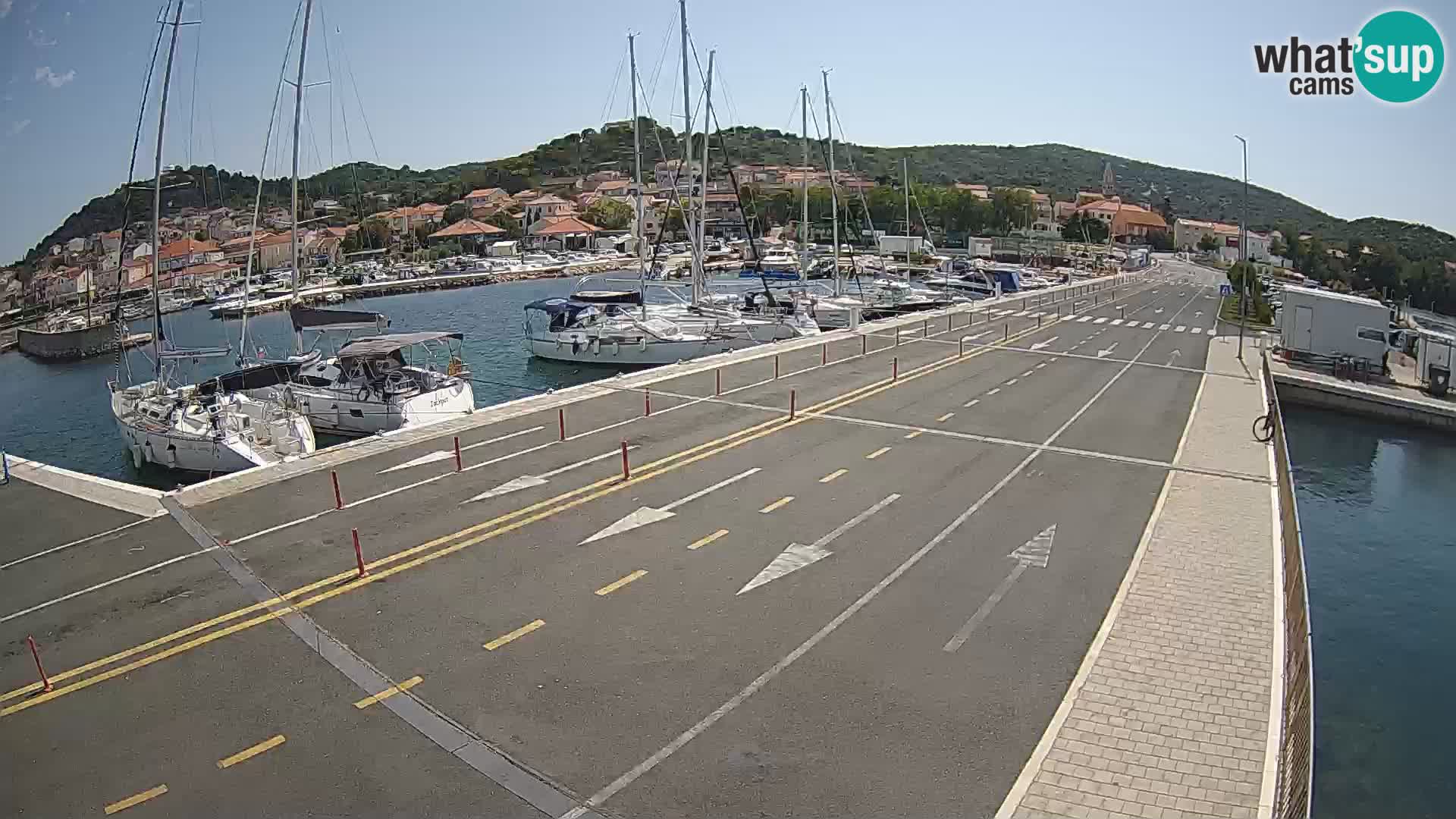 Dalmatia Tkon Ferry – webcams Croatia
