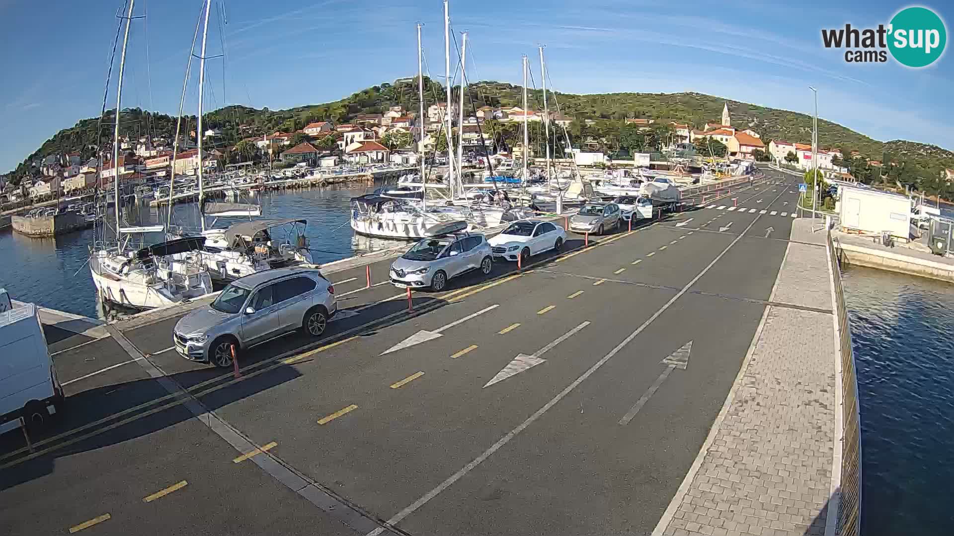 Dalmazia traghetto Tkon – webcam Croazia