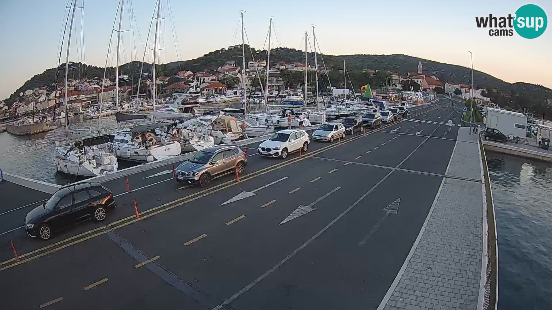 Dalmatien Tkon Fähre – Webcams Kroatien