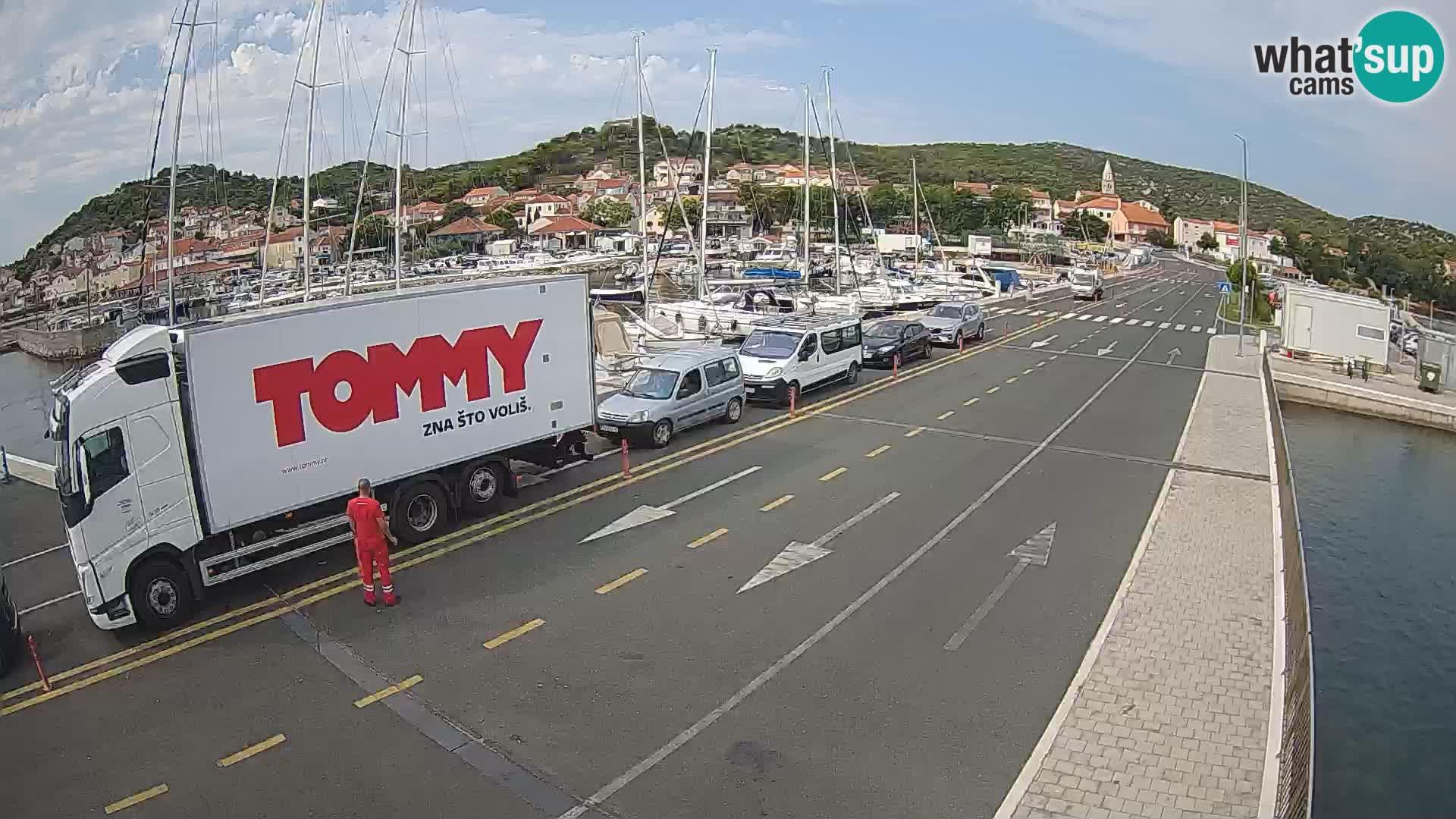 Dalmatien Tkon Fähre – Webcams Kroatien