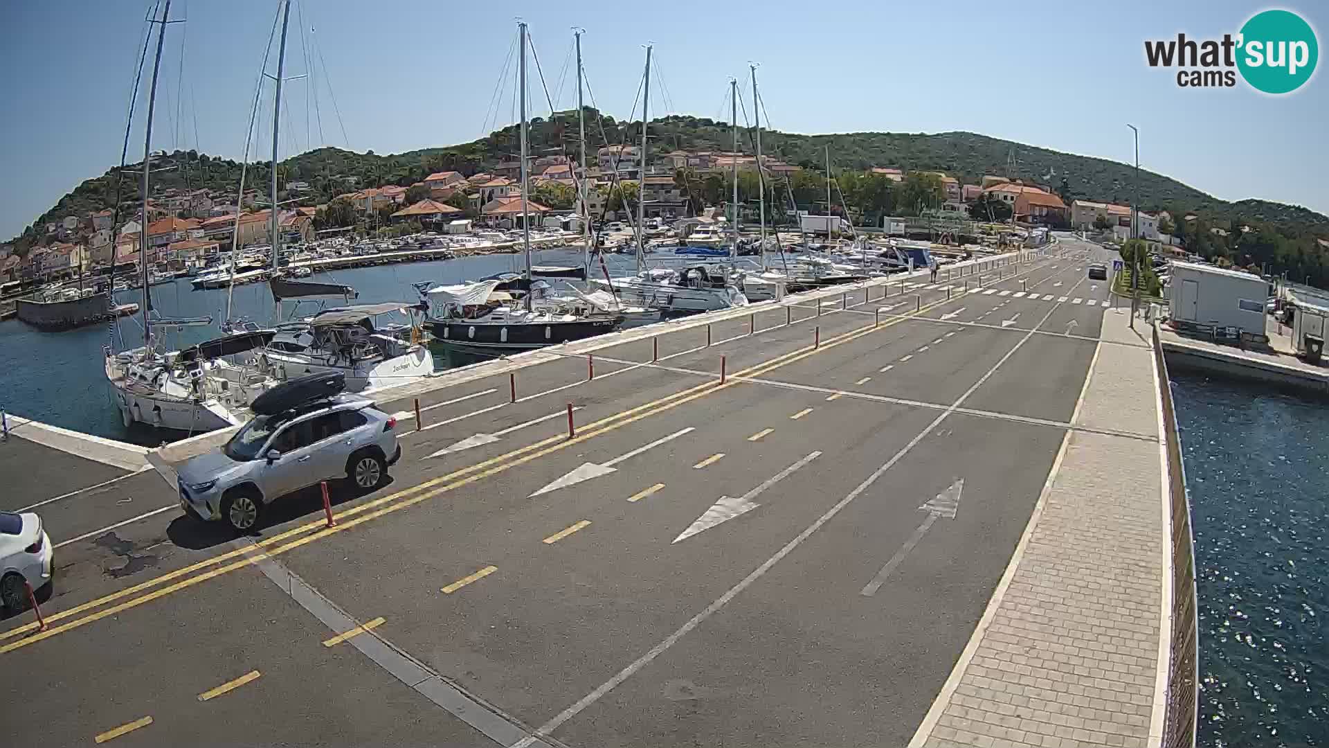 Dalmatien Tkon Fähre – Webcams Kroatien