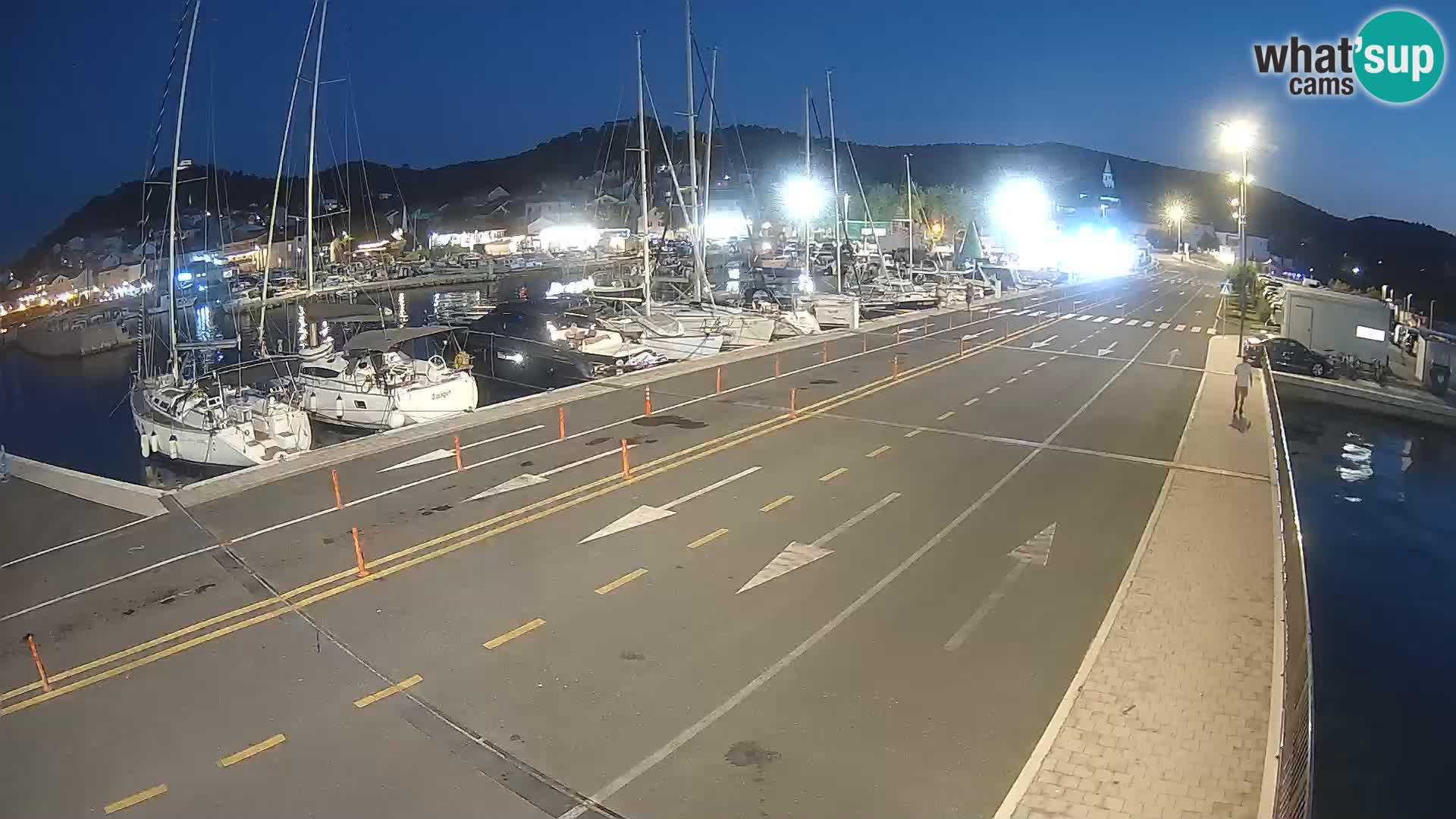 Dalmacia Tkon Transportar- webcams Croacia