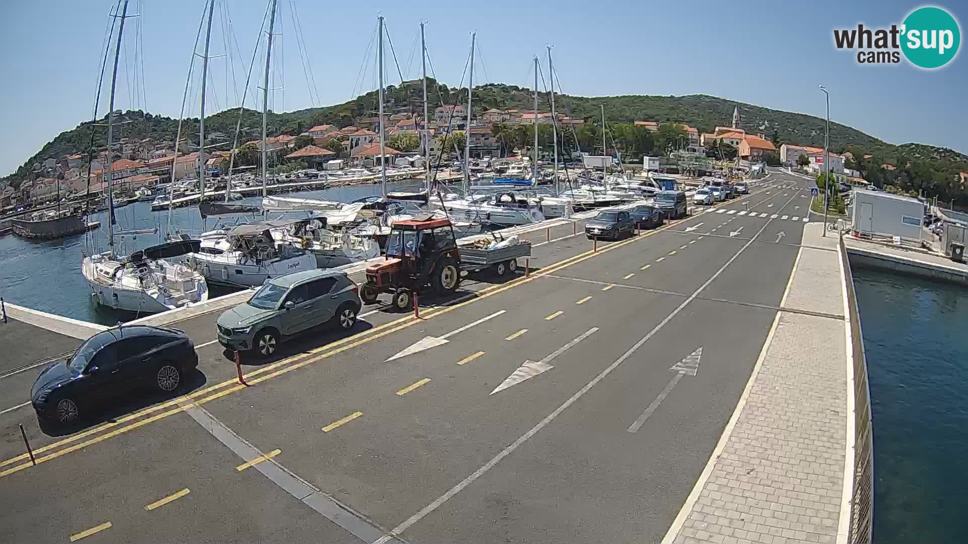 Dalmazia traghetto Tkon – webcam Croazia