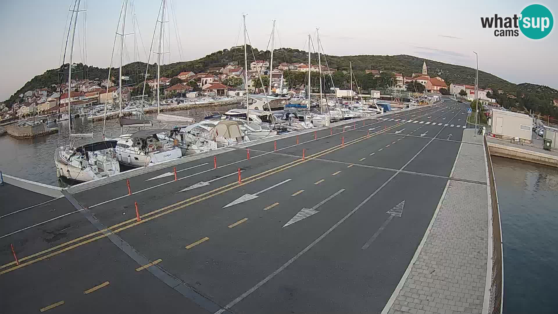 Dalmacija Trajekt Tkon – spletne kamere Hrvaška