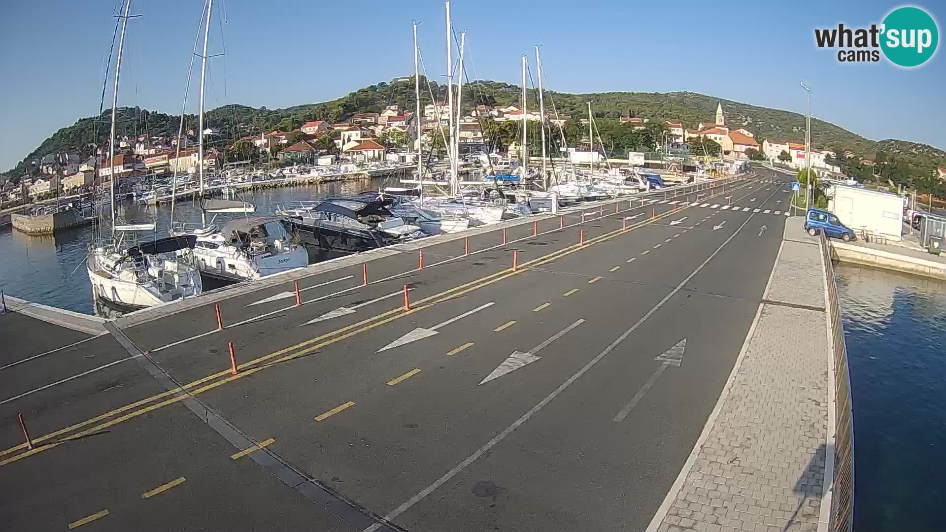 Dalmatia Tkon Ferry – webcams Croatia