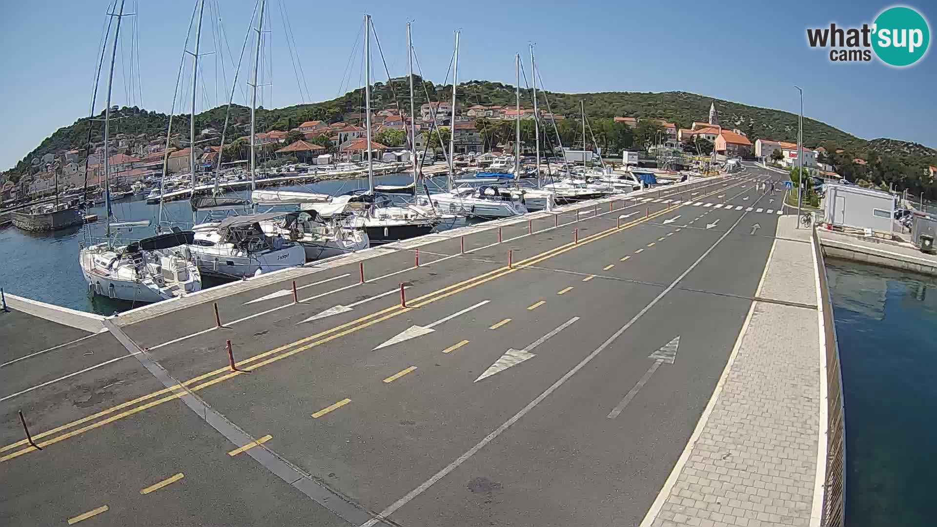Dalmatien Tkon Fähre – Webcams Kroatien