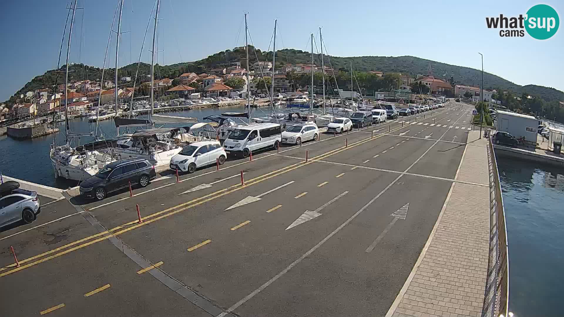 Dalmatien Tkon Fähre – Webcams Kroatien