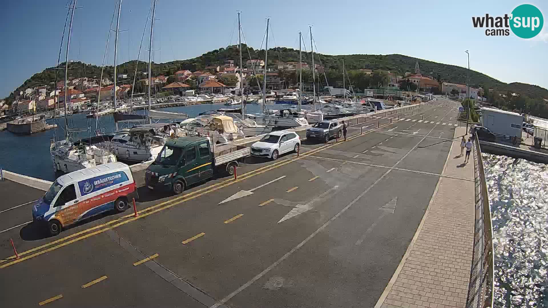 Dalmatien Tkon Fähre – Webcams Kroatien