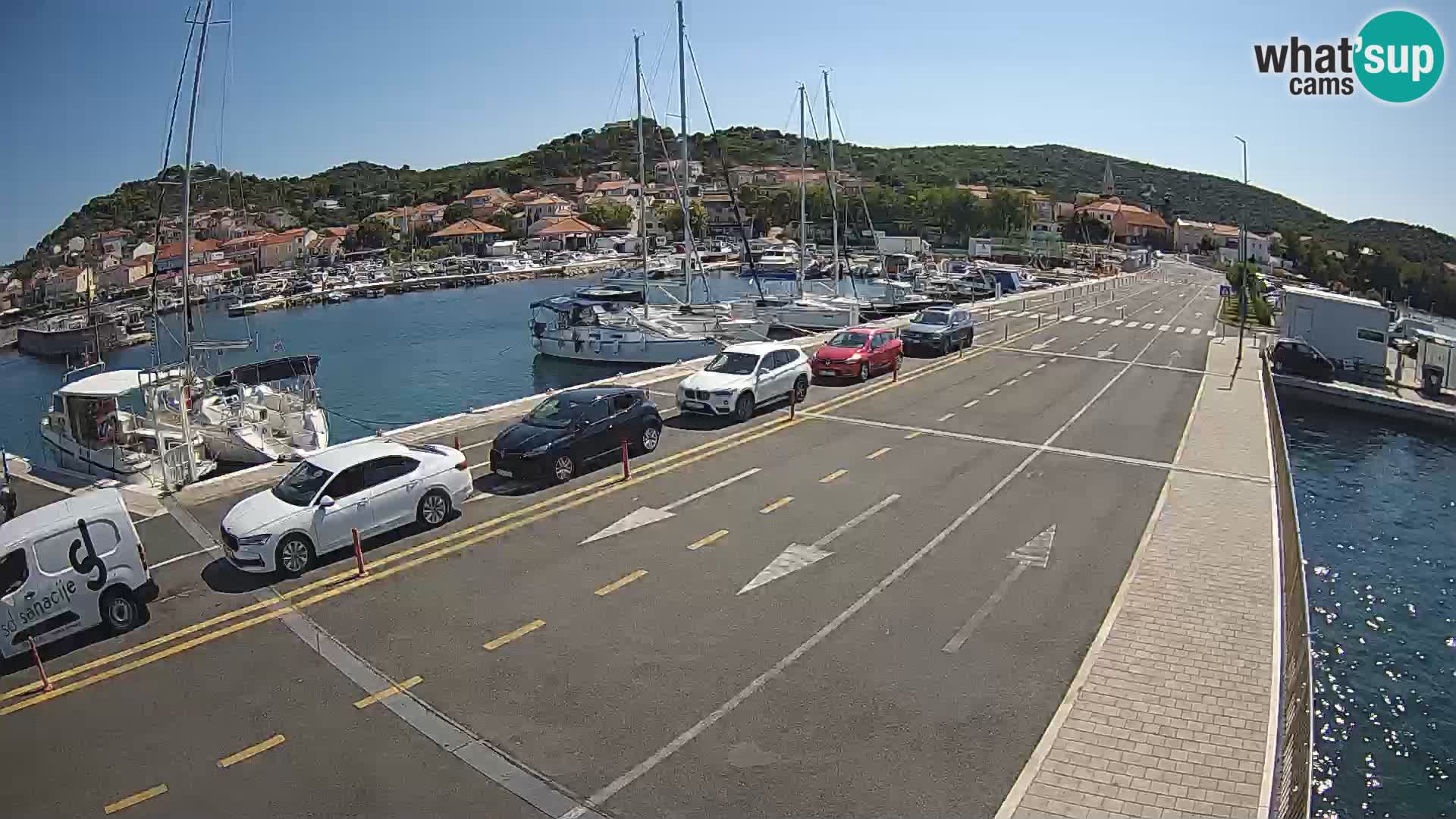 Dalmazia traghetto Tkon – webcam Croazia