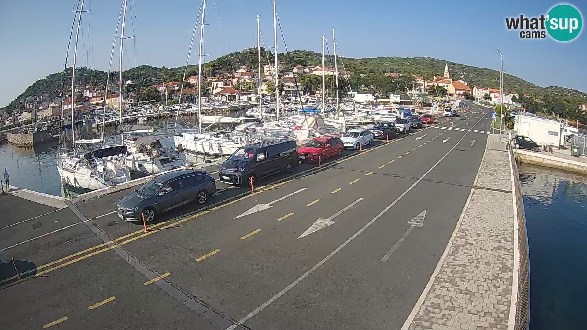 Trajekt Dalmacija Tkon – web kamere Hrvatska