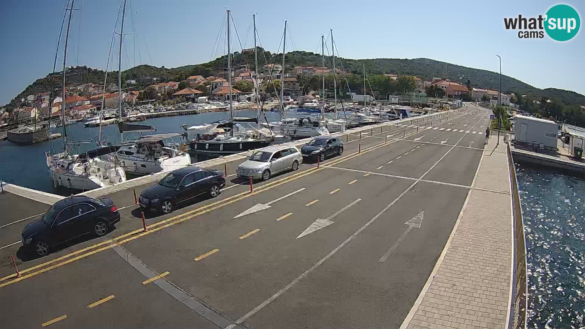 Dalmatia Tkon Ferry – webcams Croatia