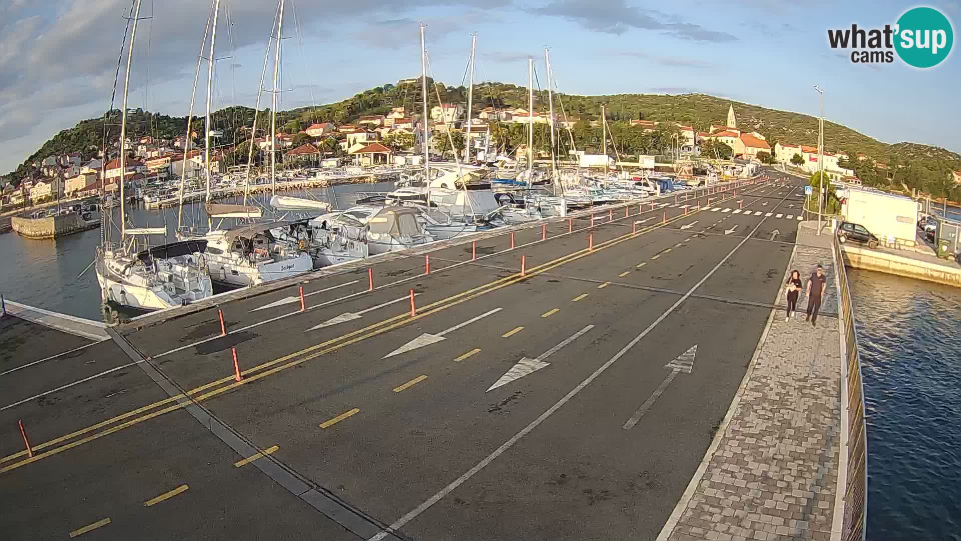 Dalmatien Tkon Fähre – Webcams Kroatien