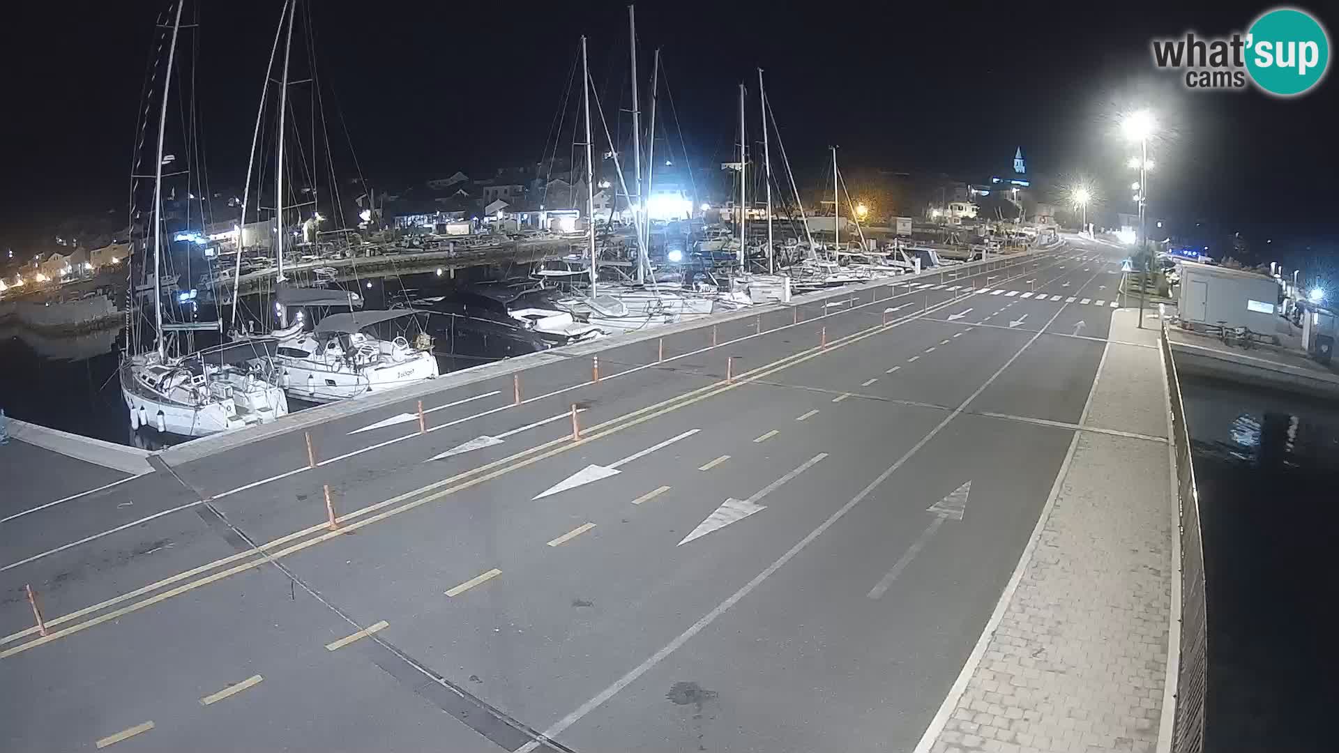 Dalmacia Tkon Transportar- webcams Croacia