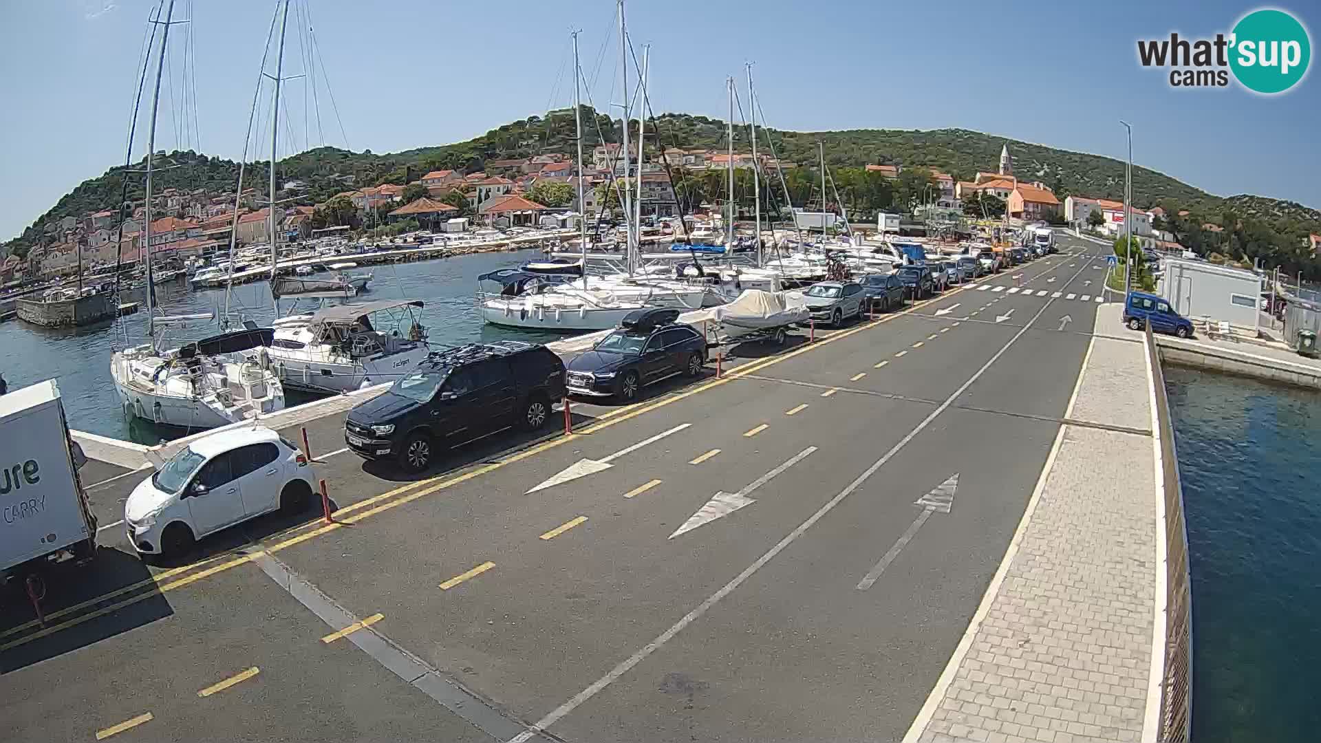 Dalmatia Tkon Ferry – webcams Croatia