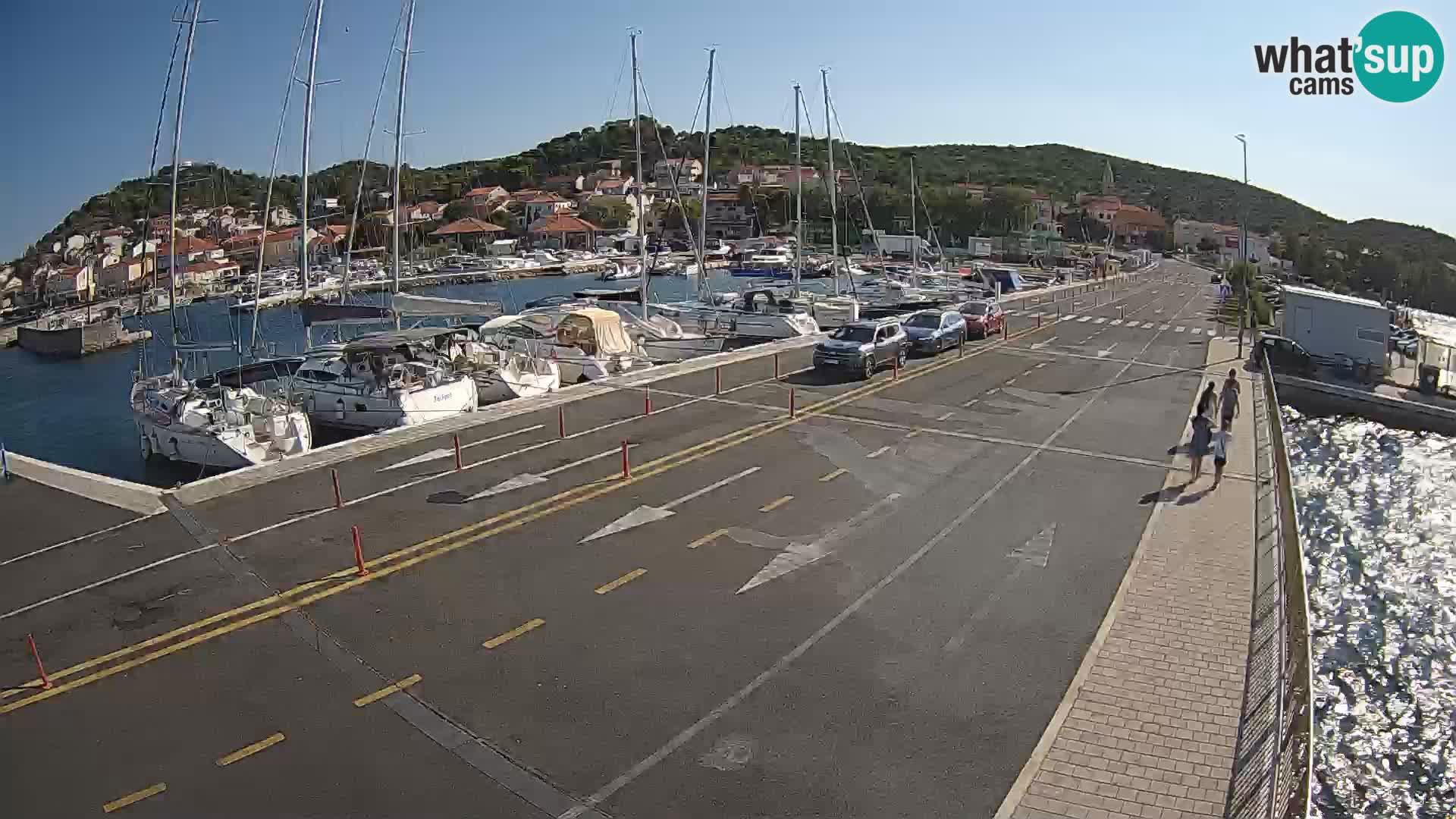 Dalmatien Tkon Fähre – Webcams Kroatien