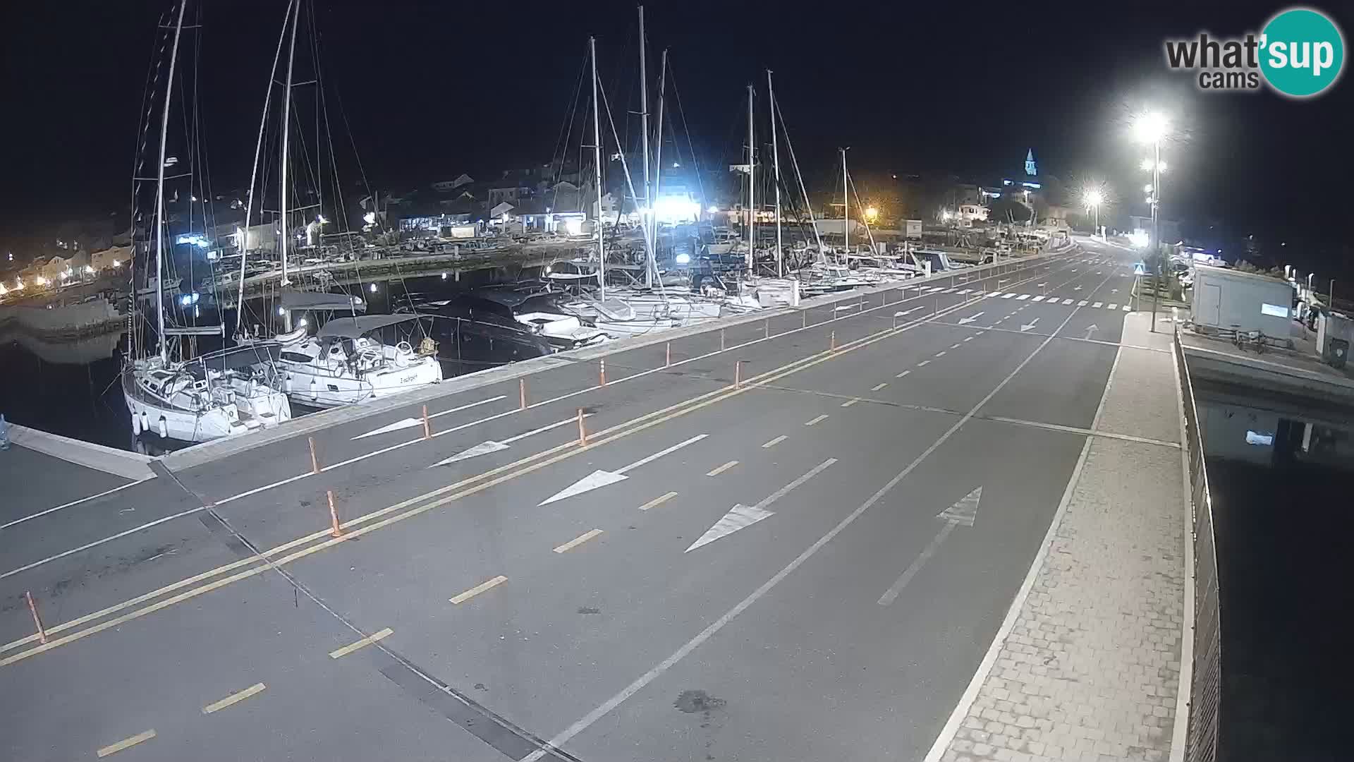 Dalmacia Tkon Transportar- webcams Croacia
