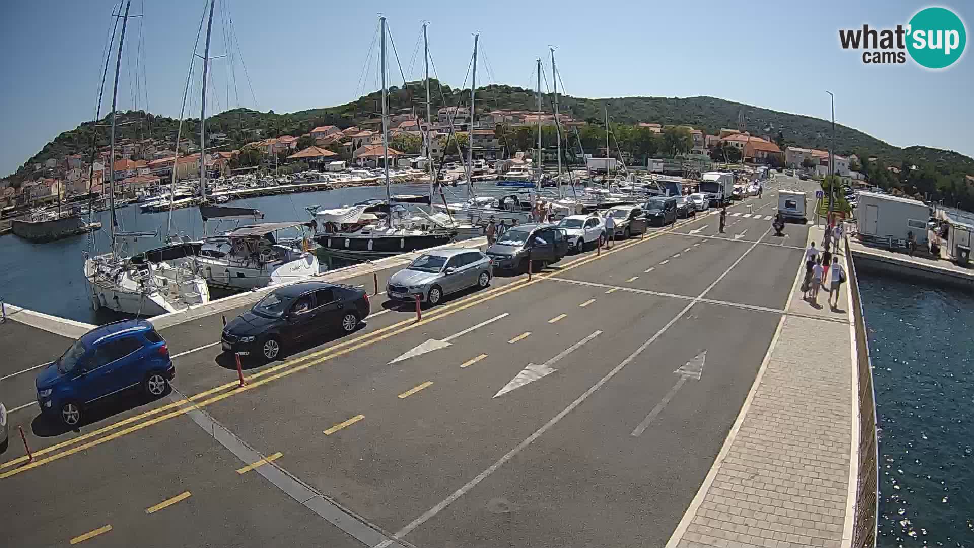 Dalmatien Tkon Fähre – Webcams Kroatien
