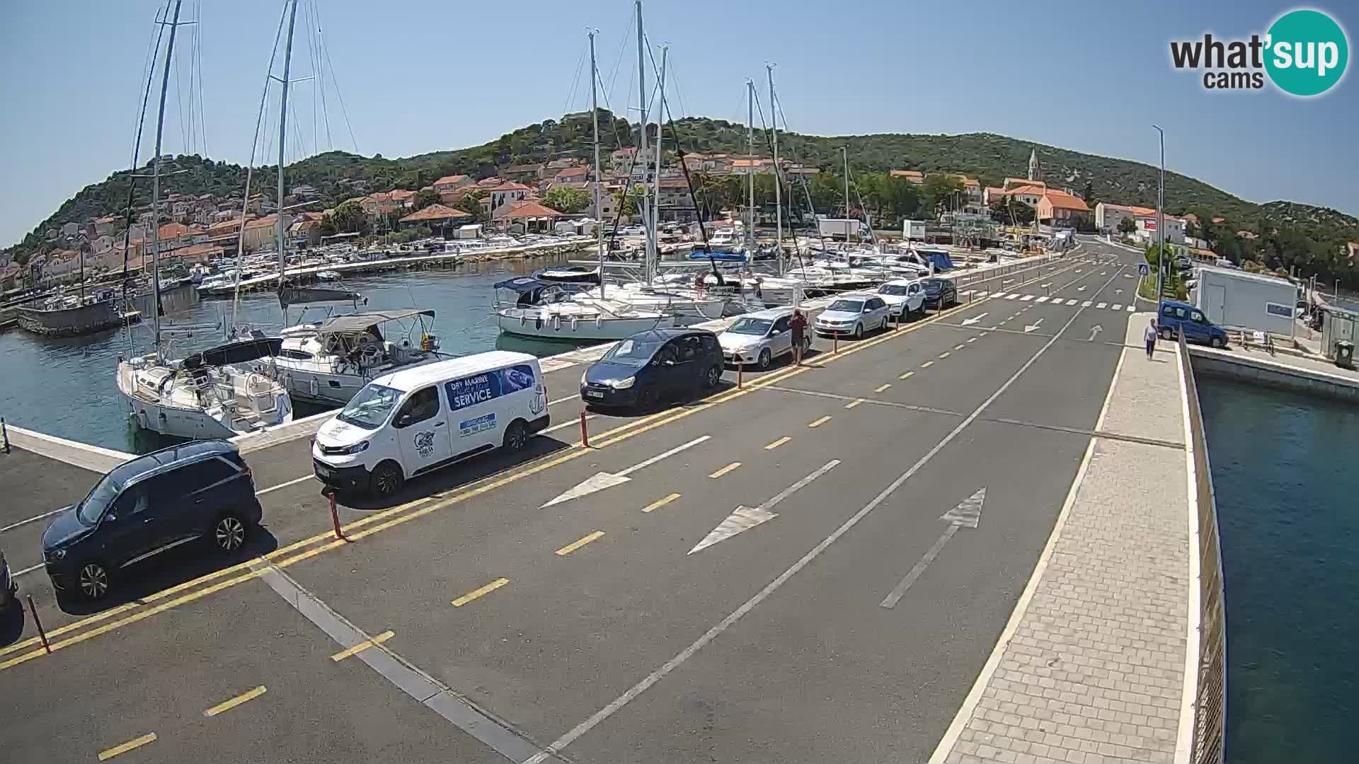 Dalmacija Trajekt Tkon – spletne kamere Hrvaška