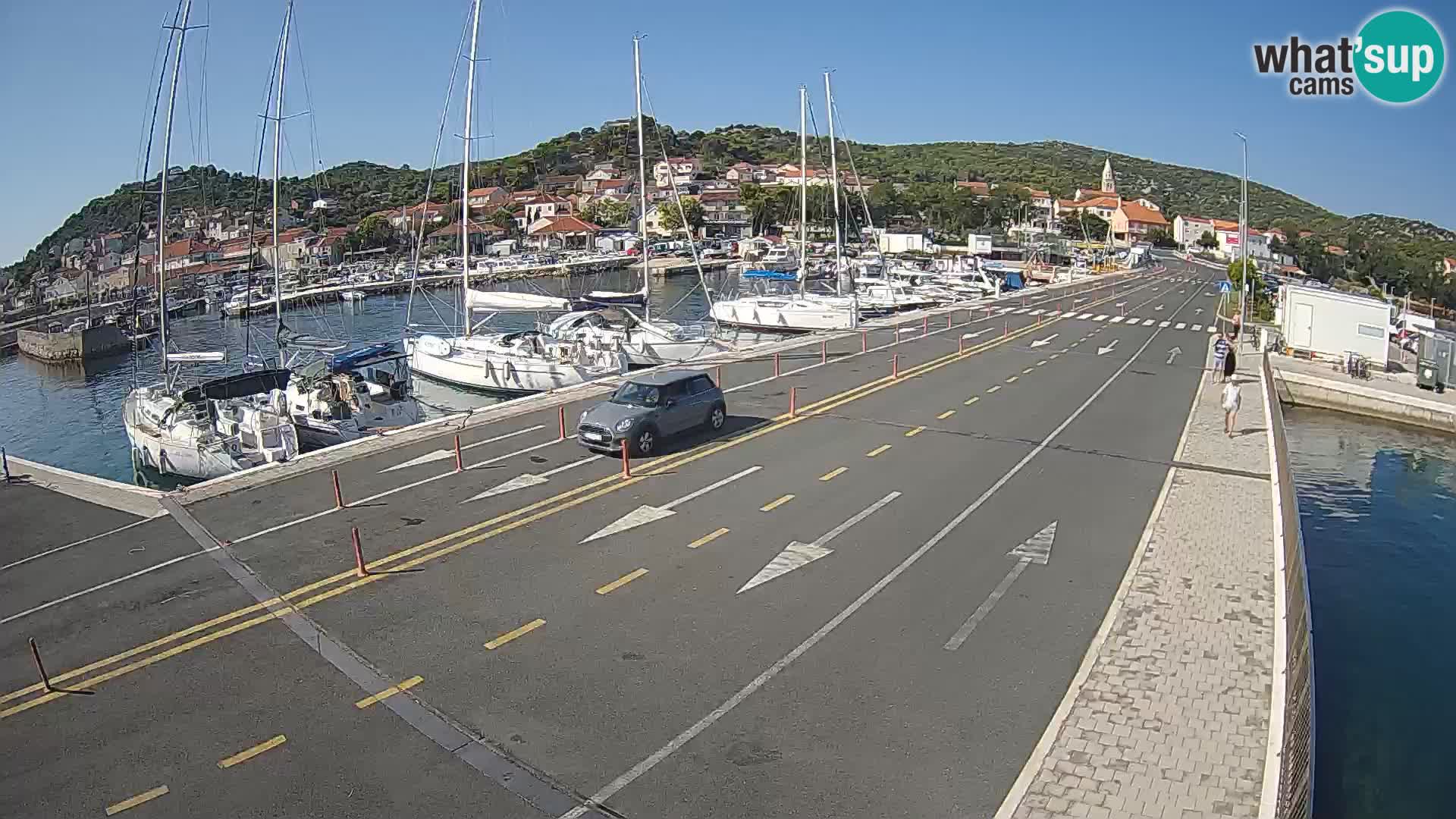 Dalmazia traghetto Tkon – webcam Croazia