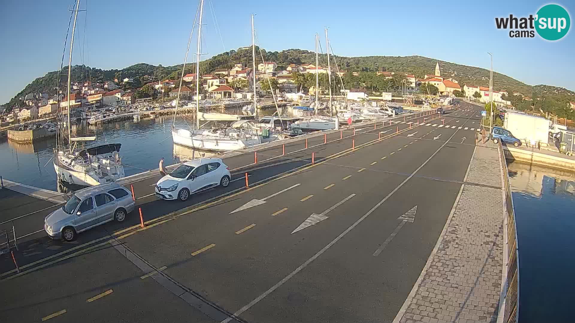 Dalmatien Tkon Fähre – Webcams Kroatien