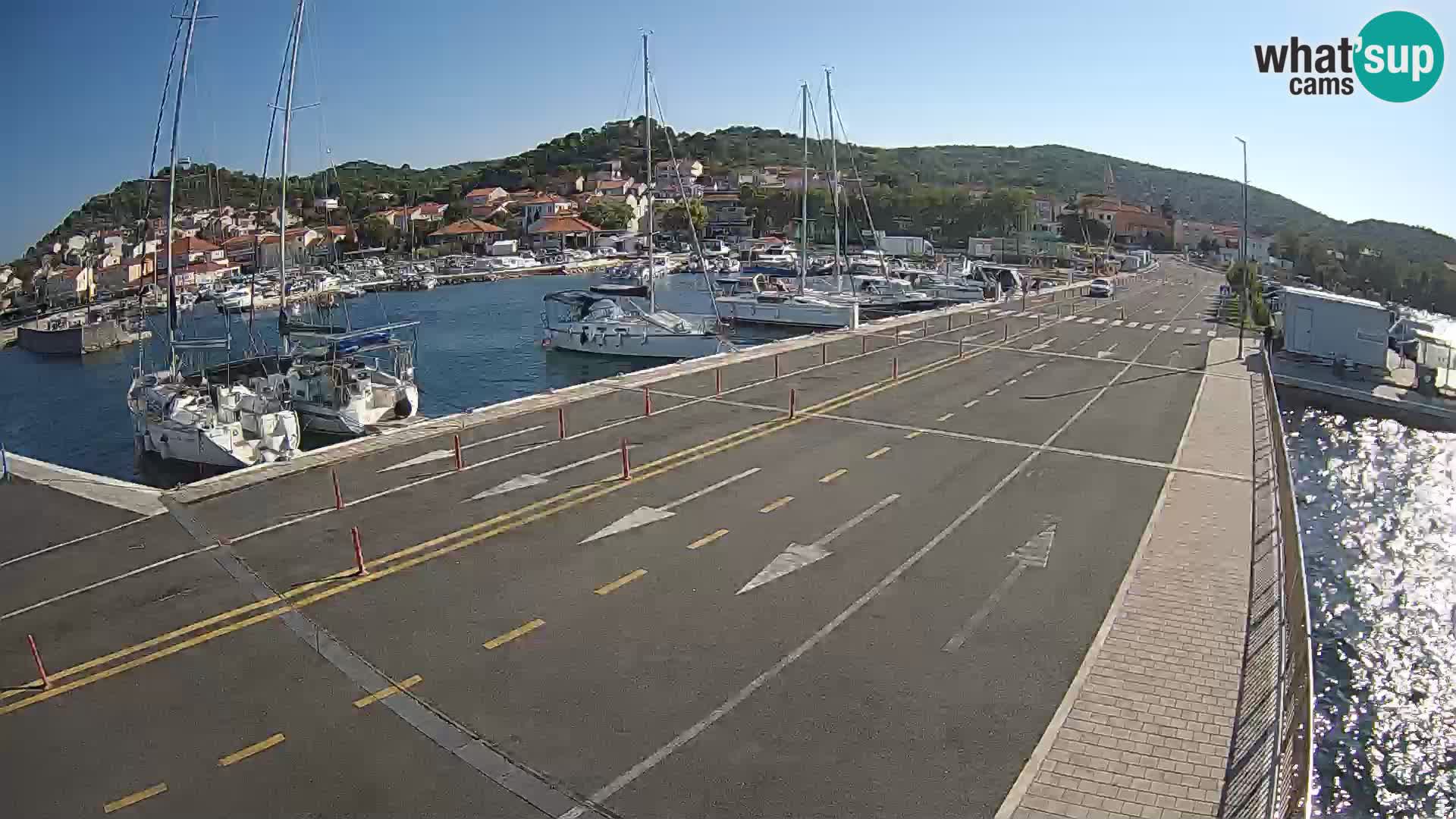 Dalmatien Tkon Fähre – Webcams Kroatien