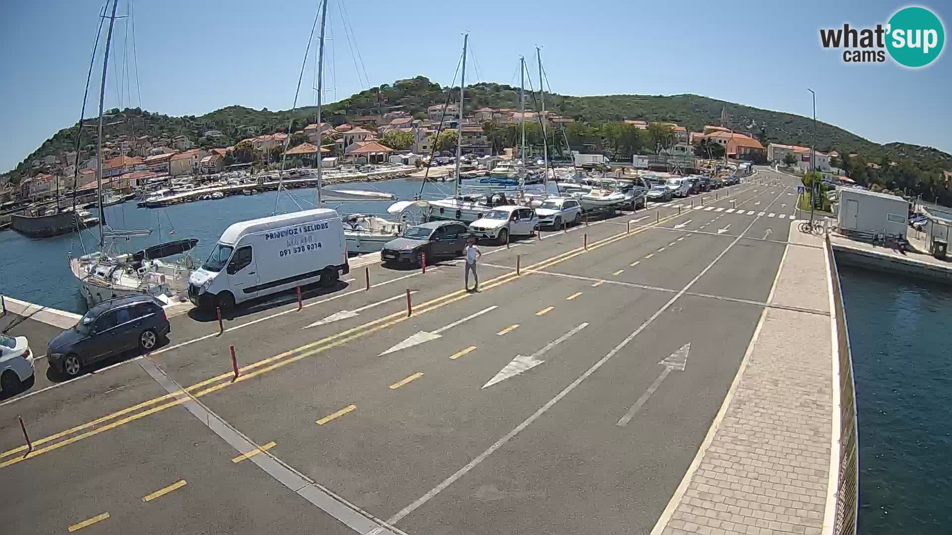 Dalmatien Tkon Fähre – Webcams Kroatien