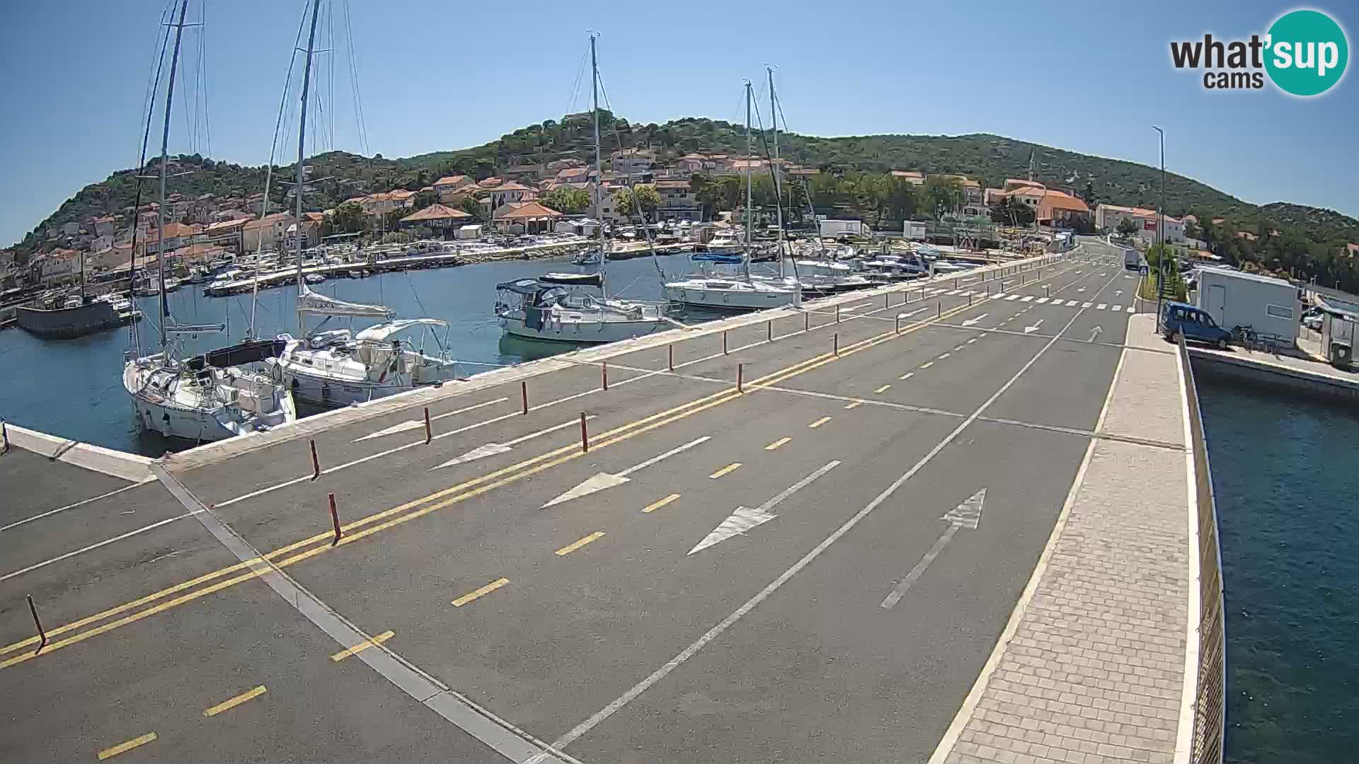 Dalmatia Tkon Ferry – webcams Croatia