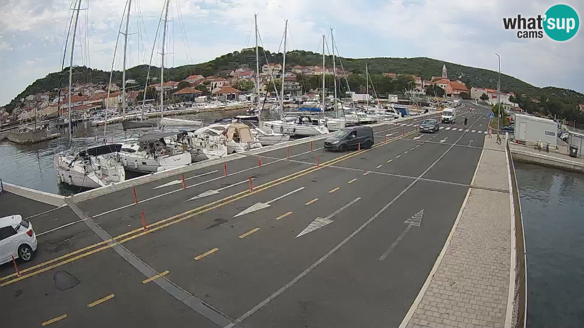 Dalmatia Tkon Ferry – webcams Croatia