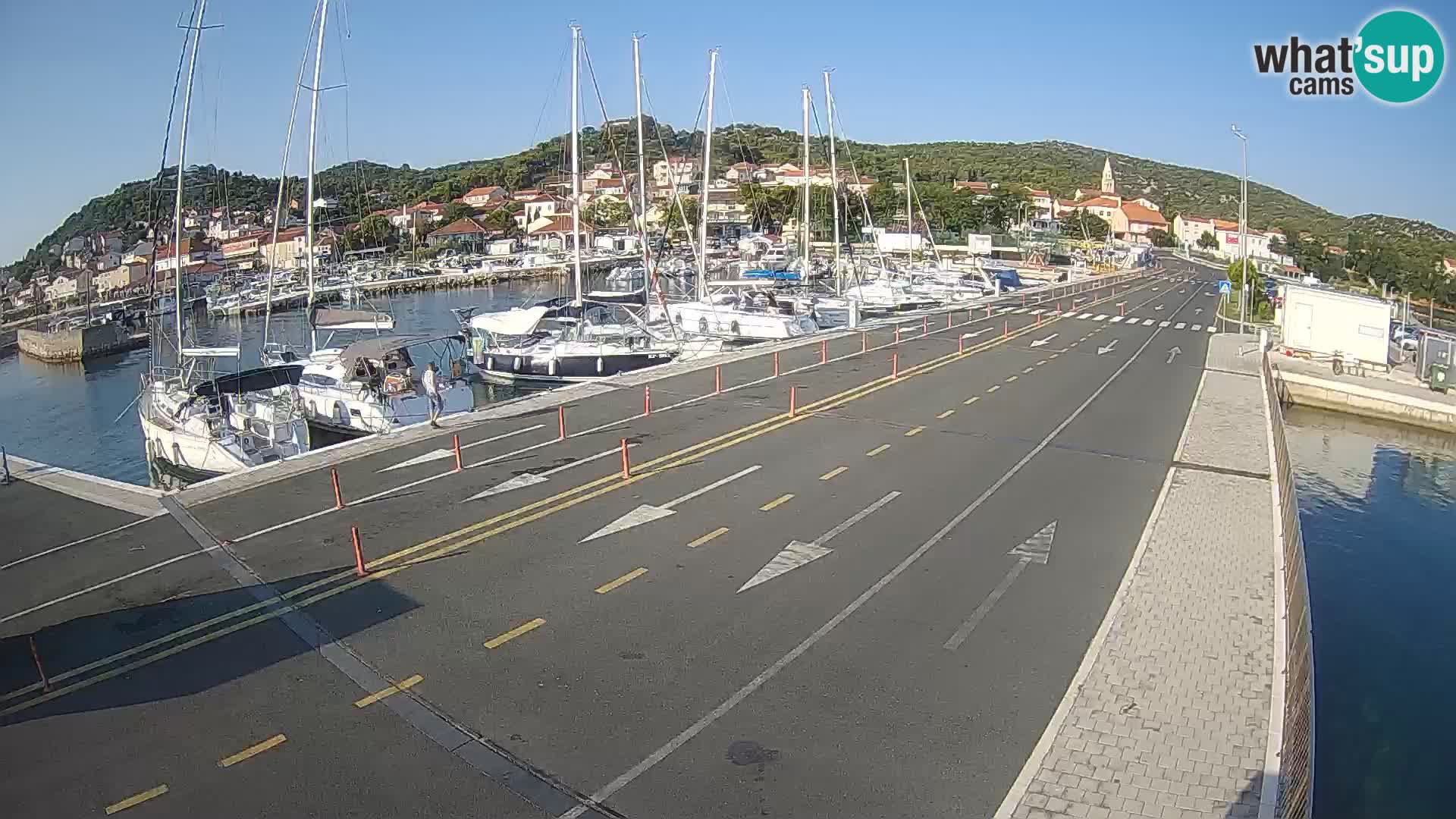 Trajekt Dalmacija Tkon – web kamere Hrvatska