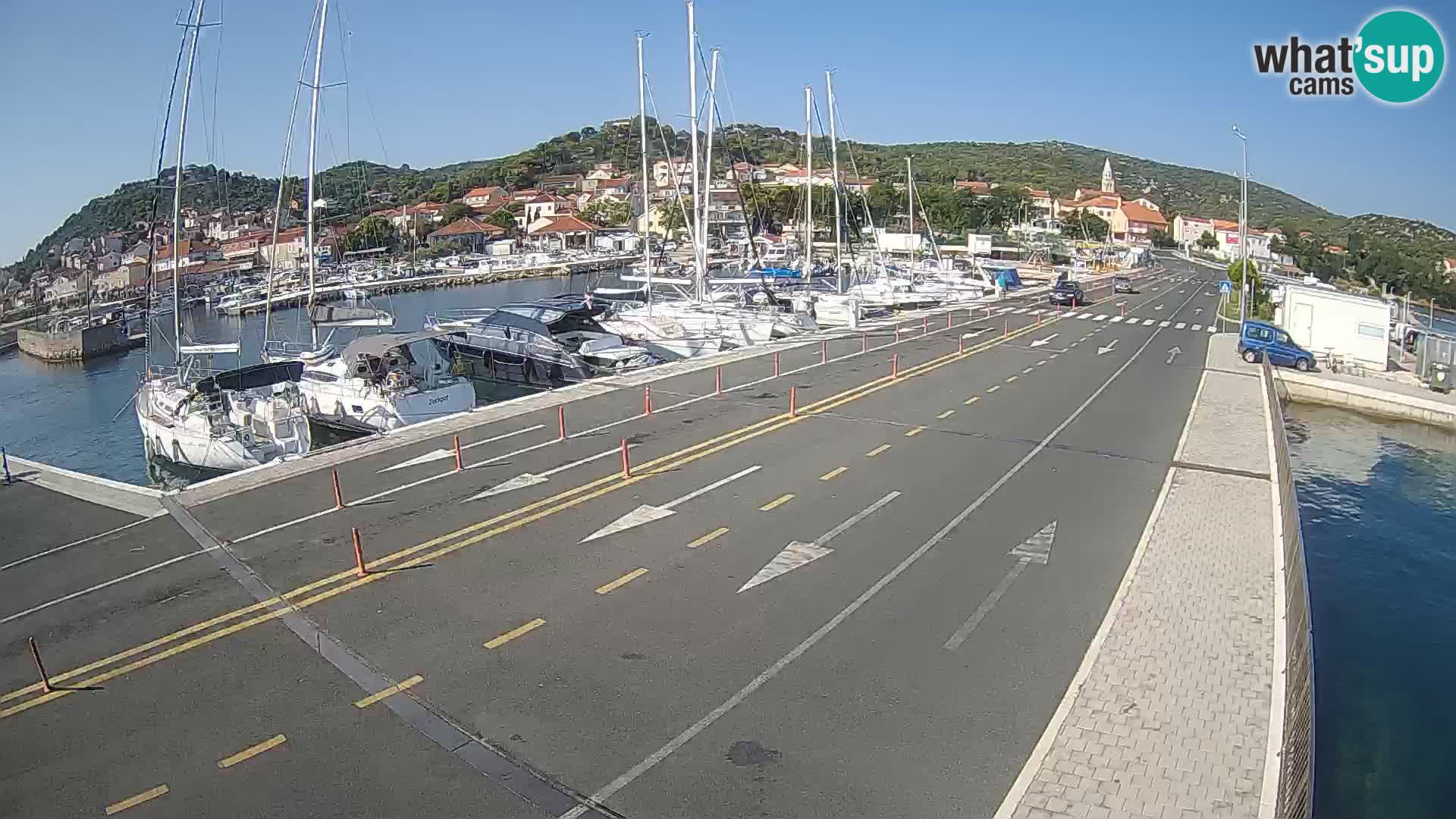 Dalmatien Tkon Fähre – Webcams Kroatien