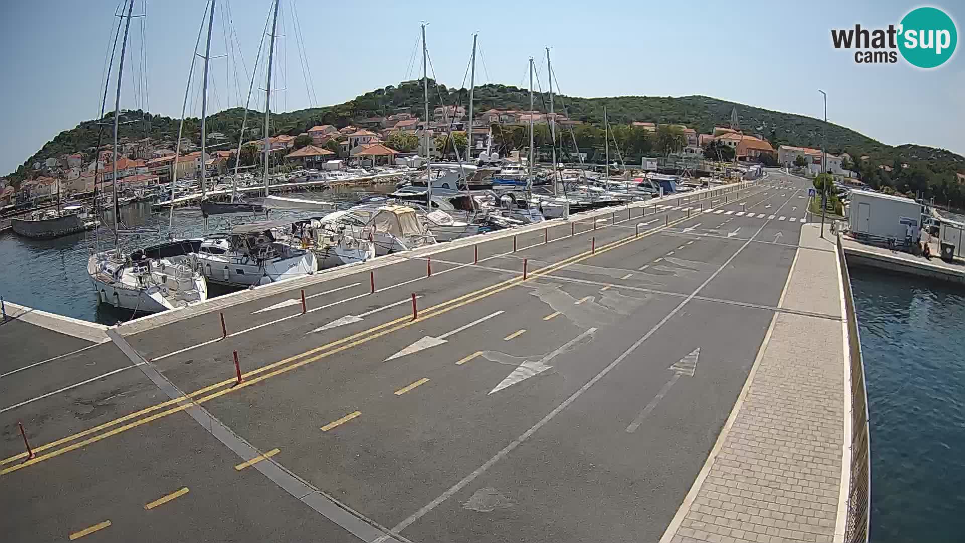 Dalmatien Tkon Fähre – Webcams Kroatien