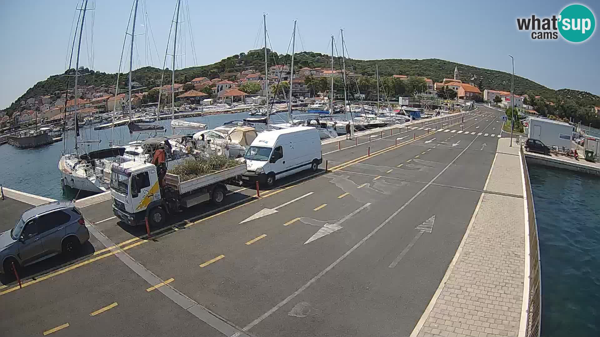 Dalmazia traghetto Tkon – webcam Croazia
