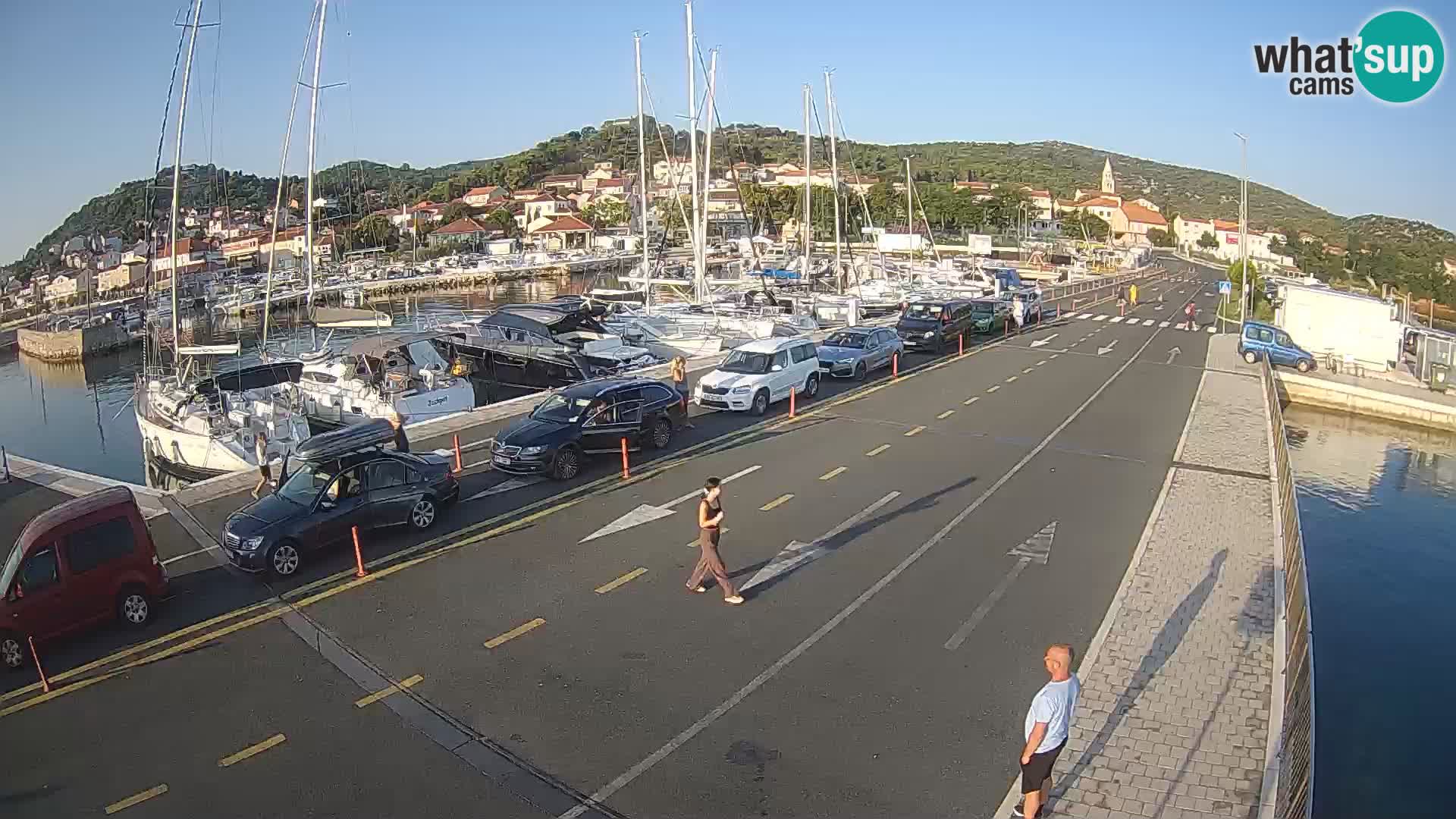 Dalmacija Trajekt Tkon – spletne kamere Hrvaška
