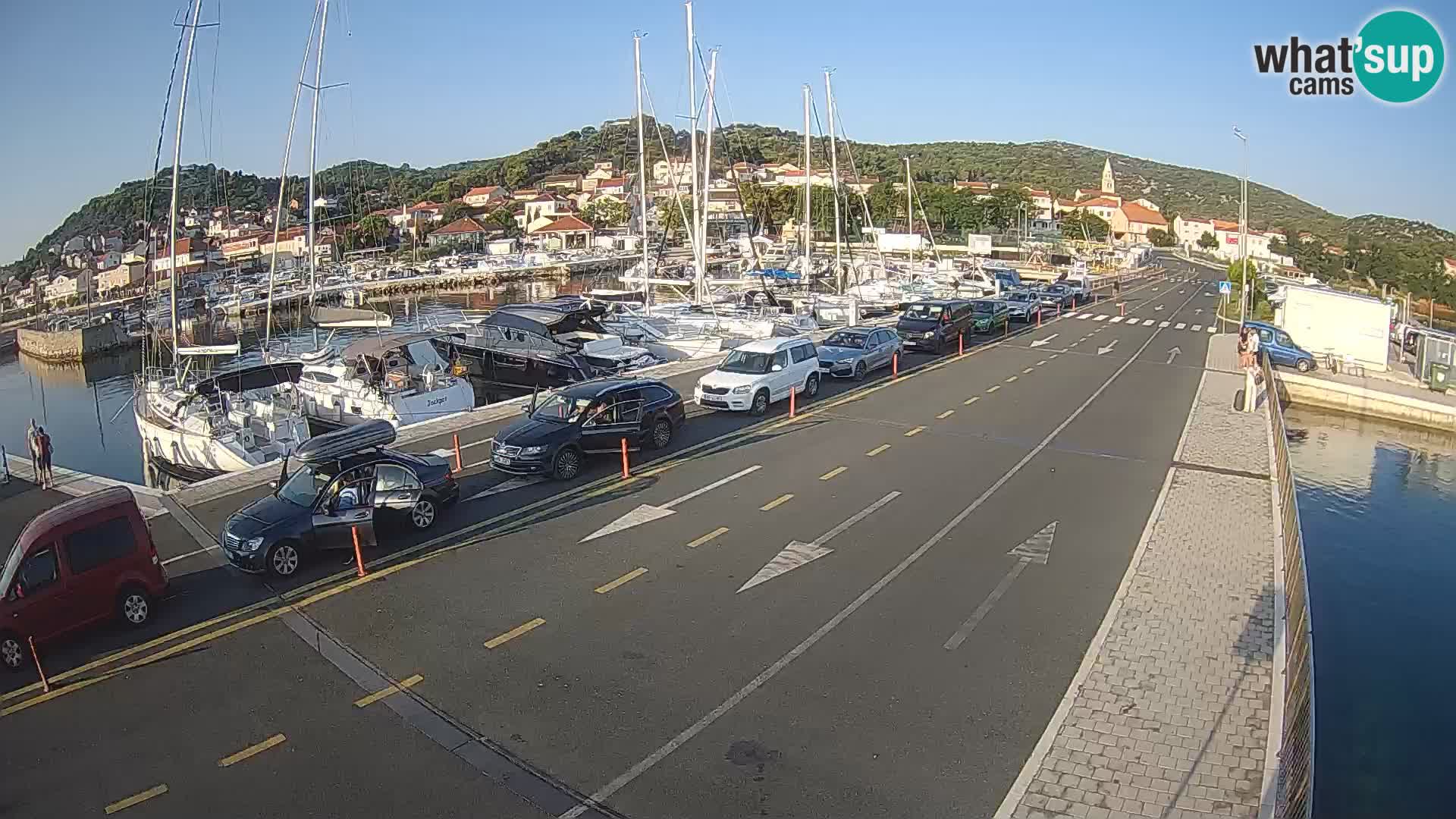 Trajekt Dalmacija Tkon – web kamere Hrvatska
