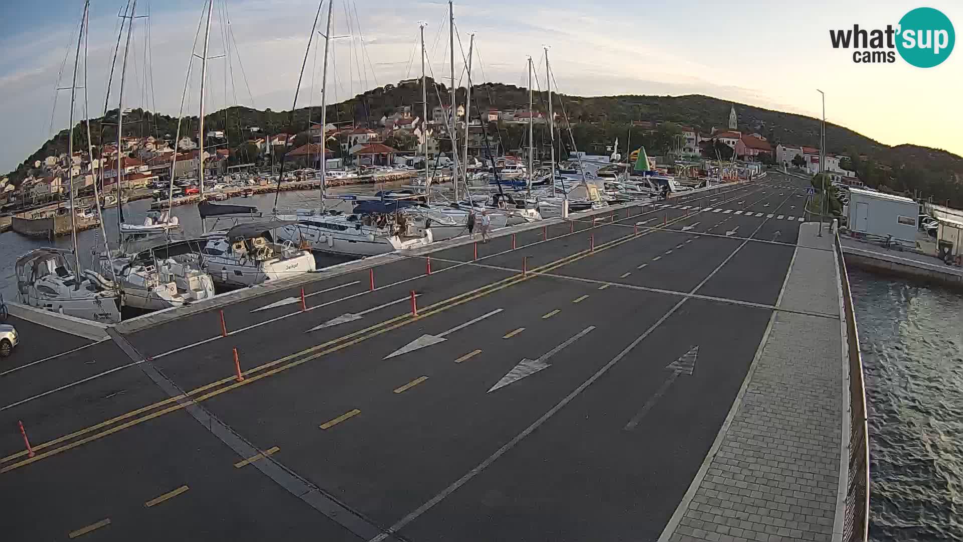 Dalmacija Trajekt Tkon – spletne kamere Hrvaška
