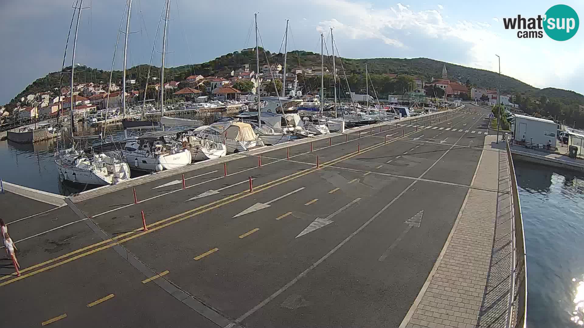 Dalmacija Trajekt Tkon – spletne kamere Hrvaška