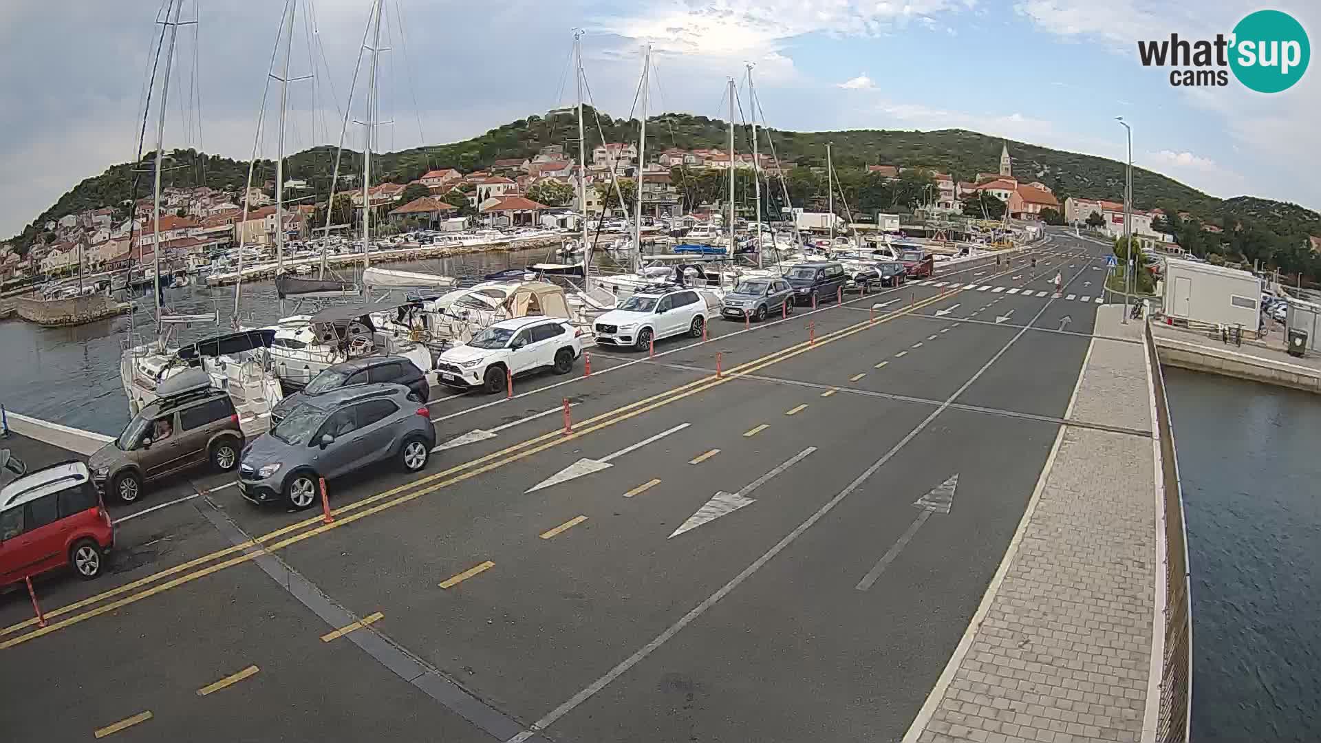 Dalmatia Tkon Ferry – webcams Croatia