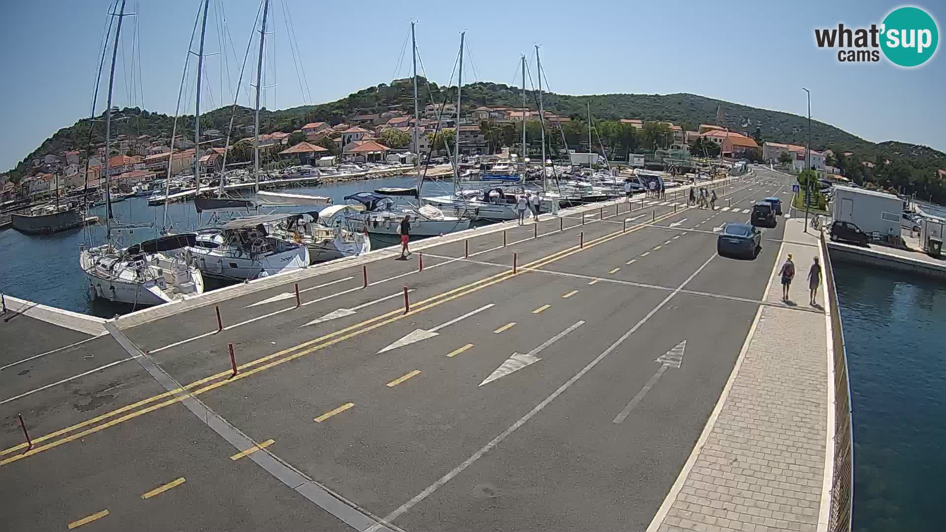 Dalmatien Tkon Fähre – Webcams Kroatien