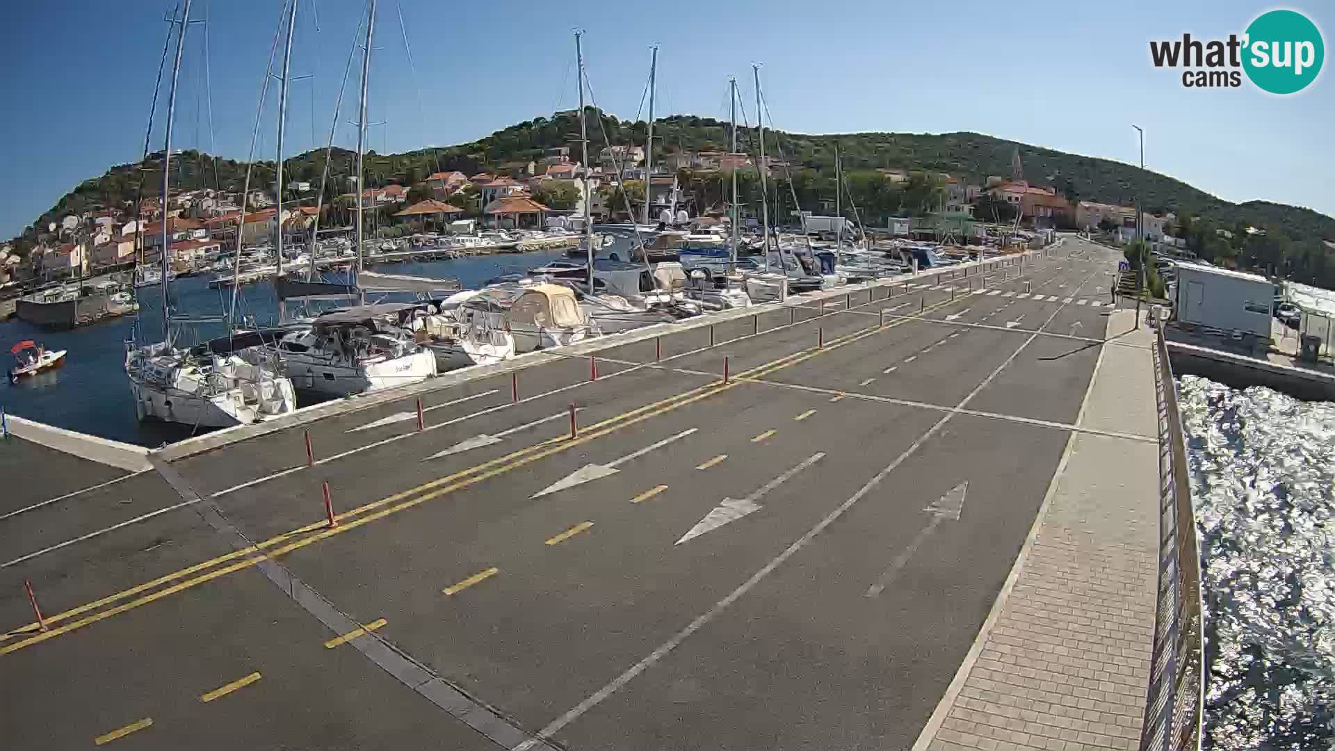 Dalmacija Trajekt Tkon – spletne kamere Hrvaška
