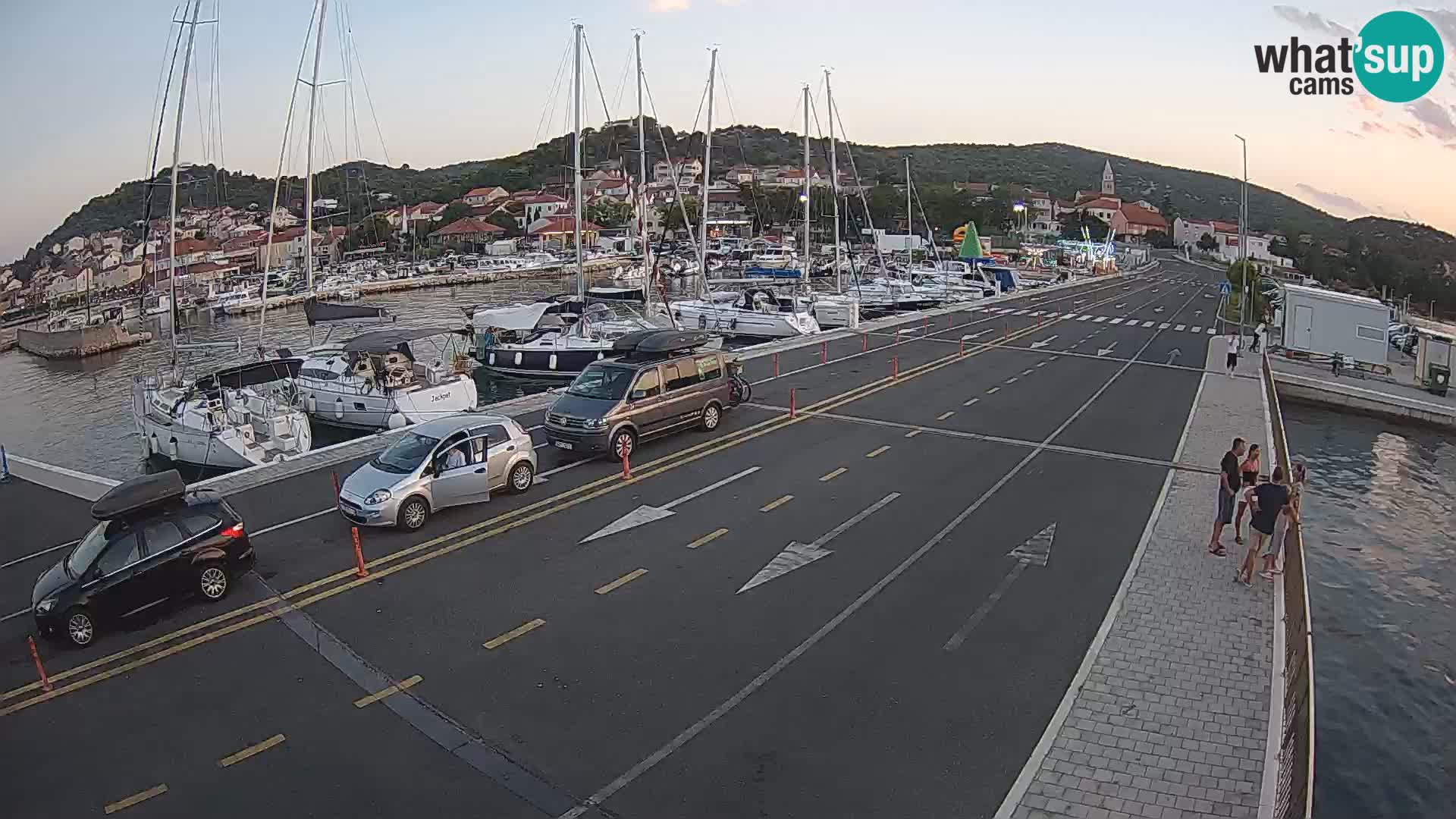 Dalmazia traghetto Tkon – webcam Croazia