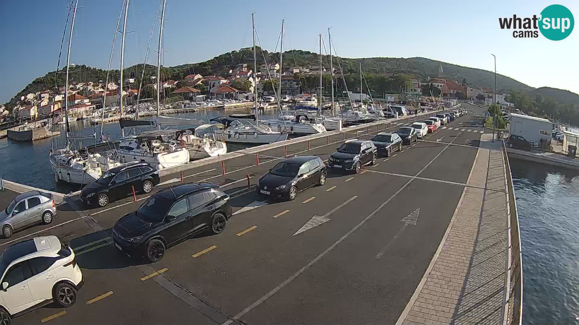 Dalmazia traghetto Tkon – webcam Croazia