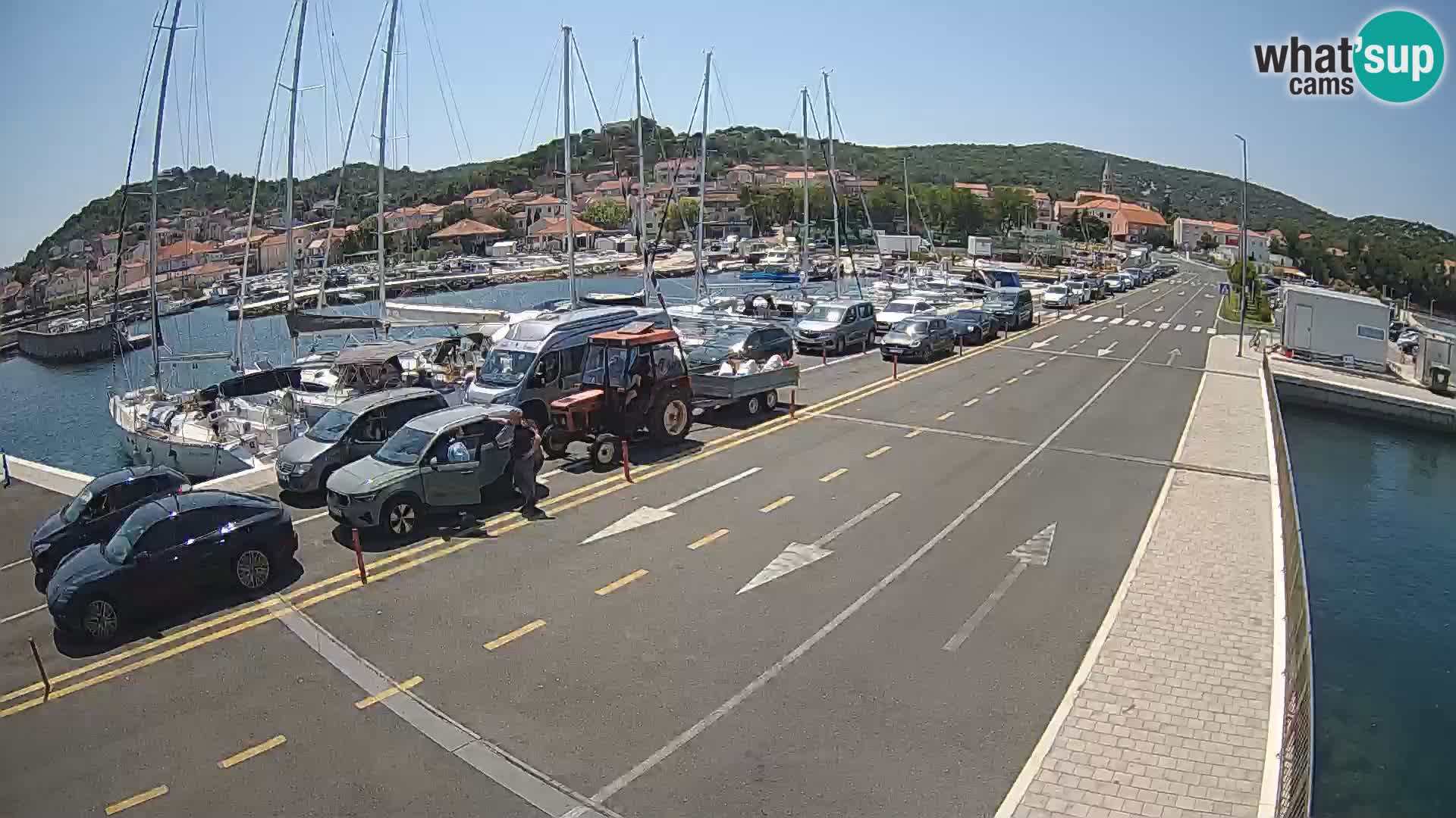 Dalmacija Trajekt Tkon – spletne kamere Hrvaška