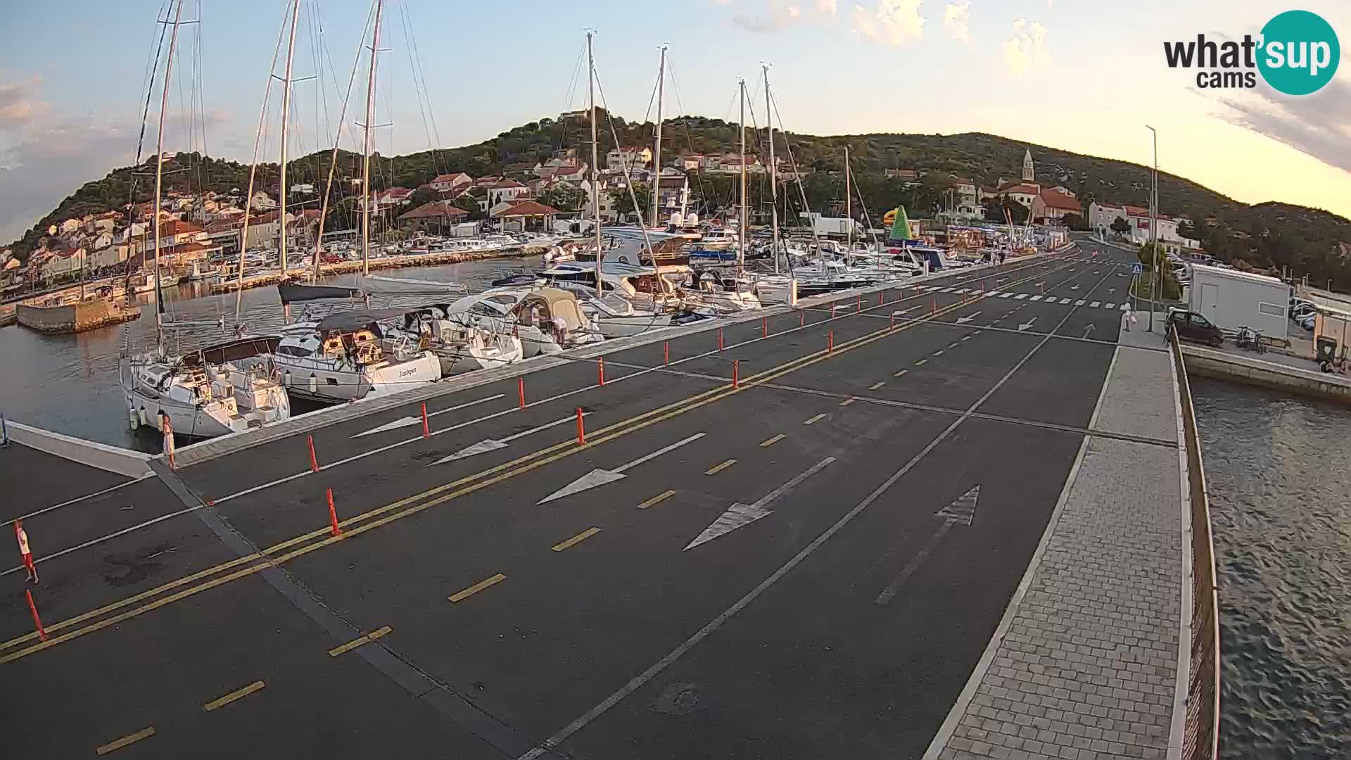 Dalmatia Tkon Ferry – webcams Croatia
