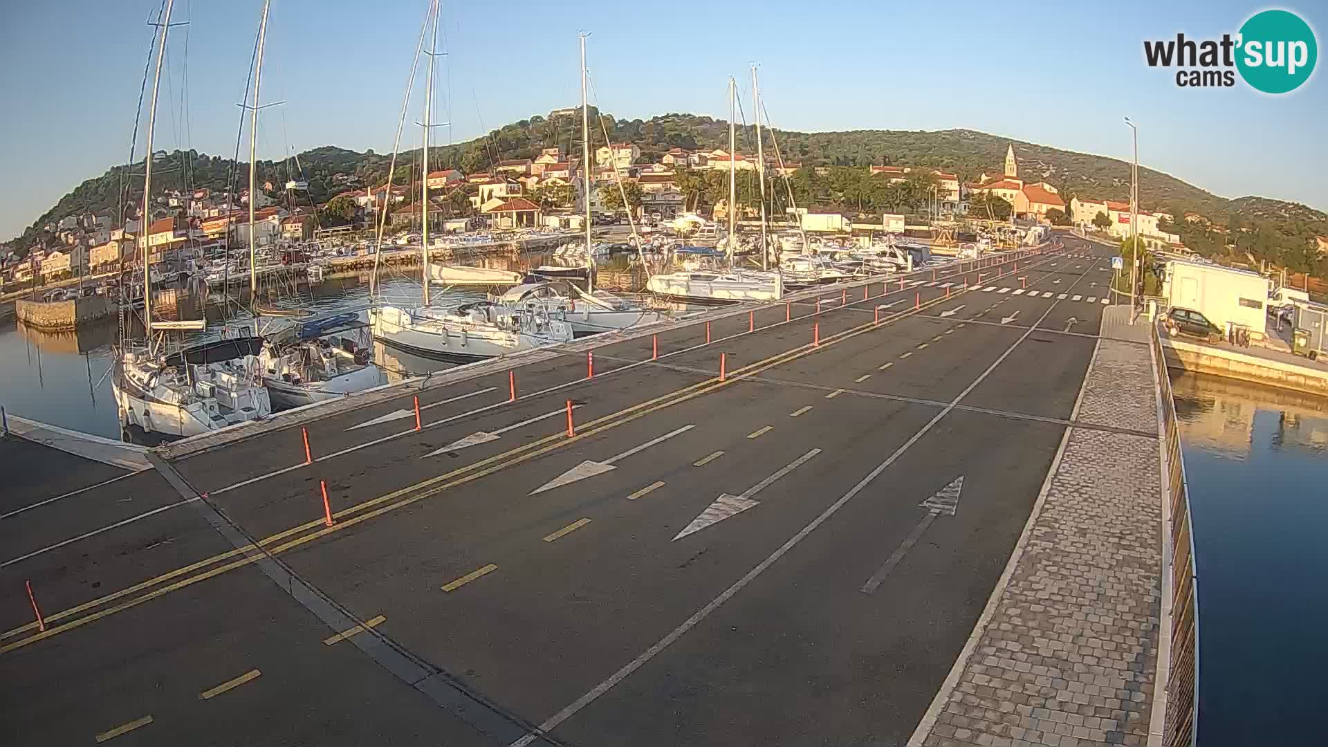 Dalmazia traghetto Tkon – webcam Croazia