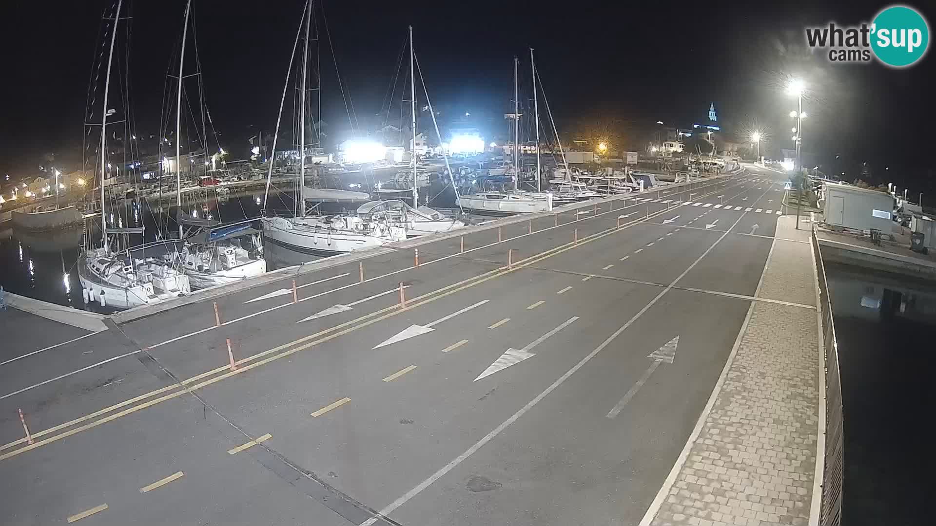 Dalmacia Tkon Transportar- webcams Croacia
