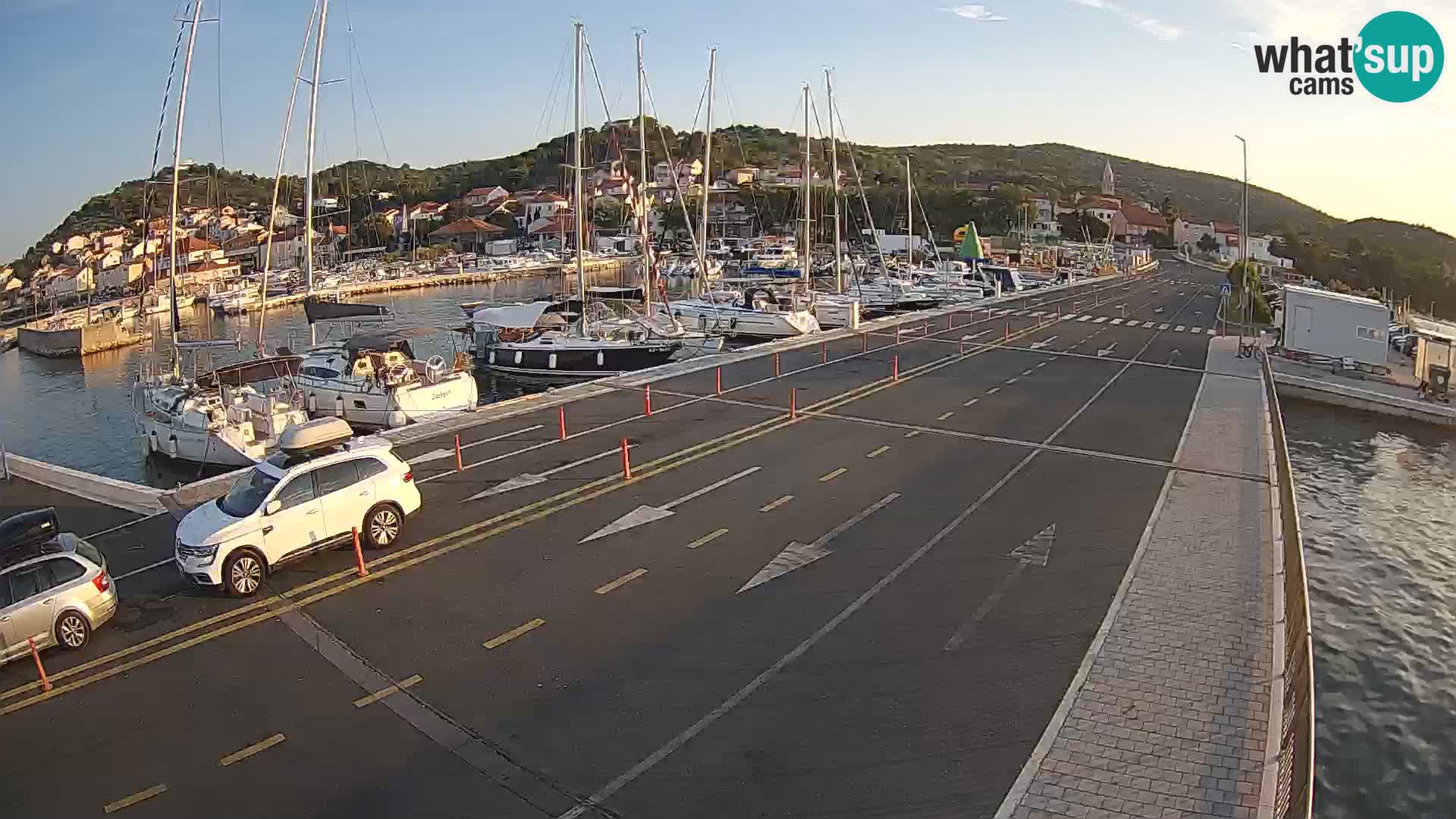 Dalmazia traghetto Tkon – webcam Croazia