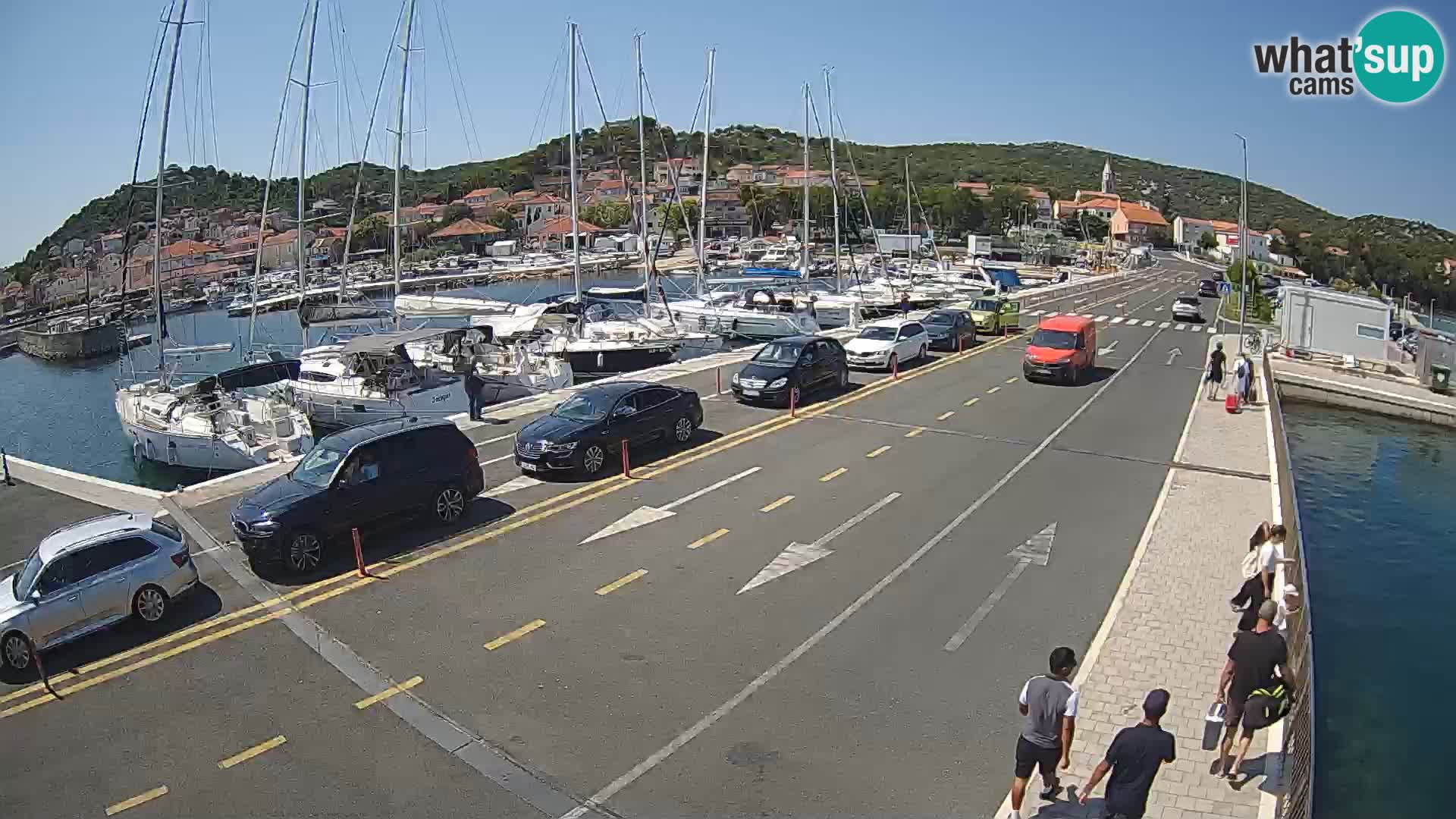 Trajekt Dalmacija Tkon – web kamere Hrvatska